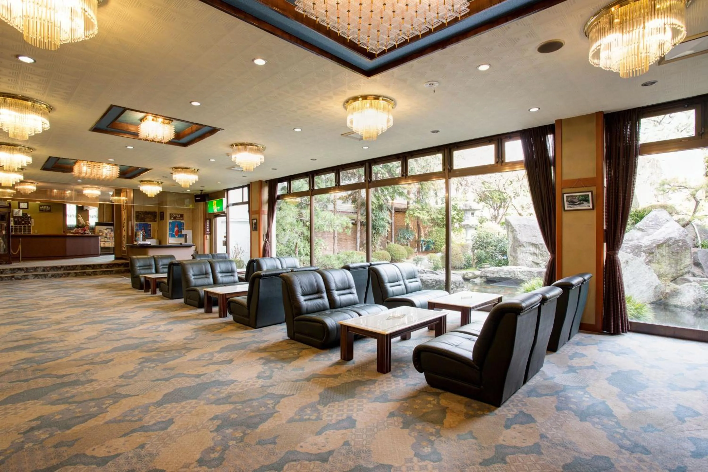 Lobby or reception in Hotel Heian