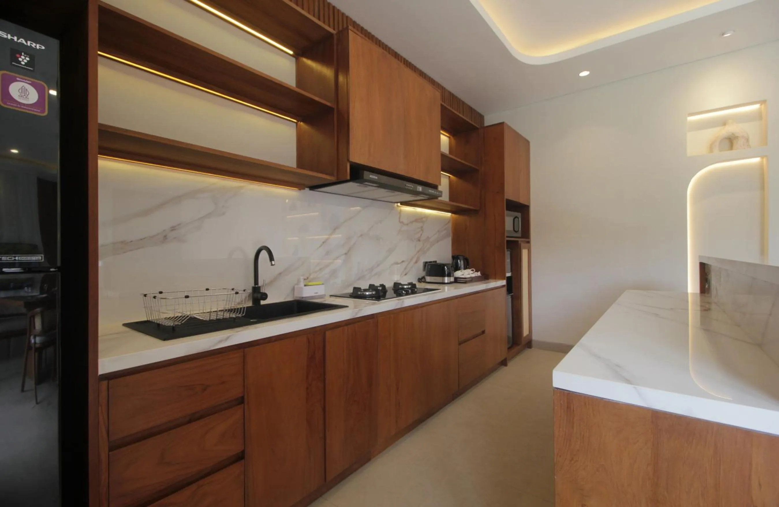 Kitchen or kitchenette in The Murdha Villa