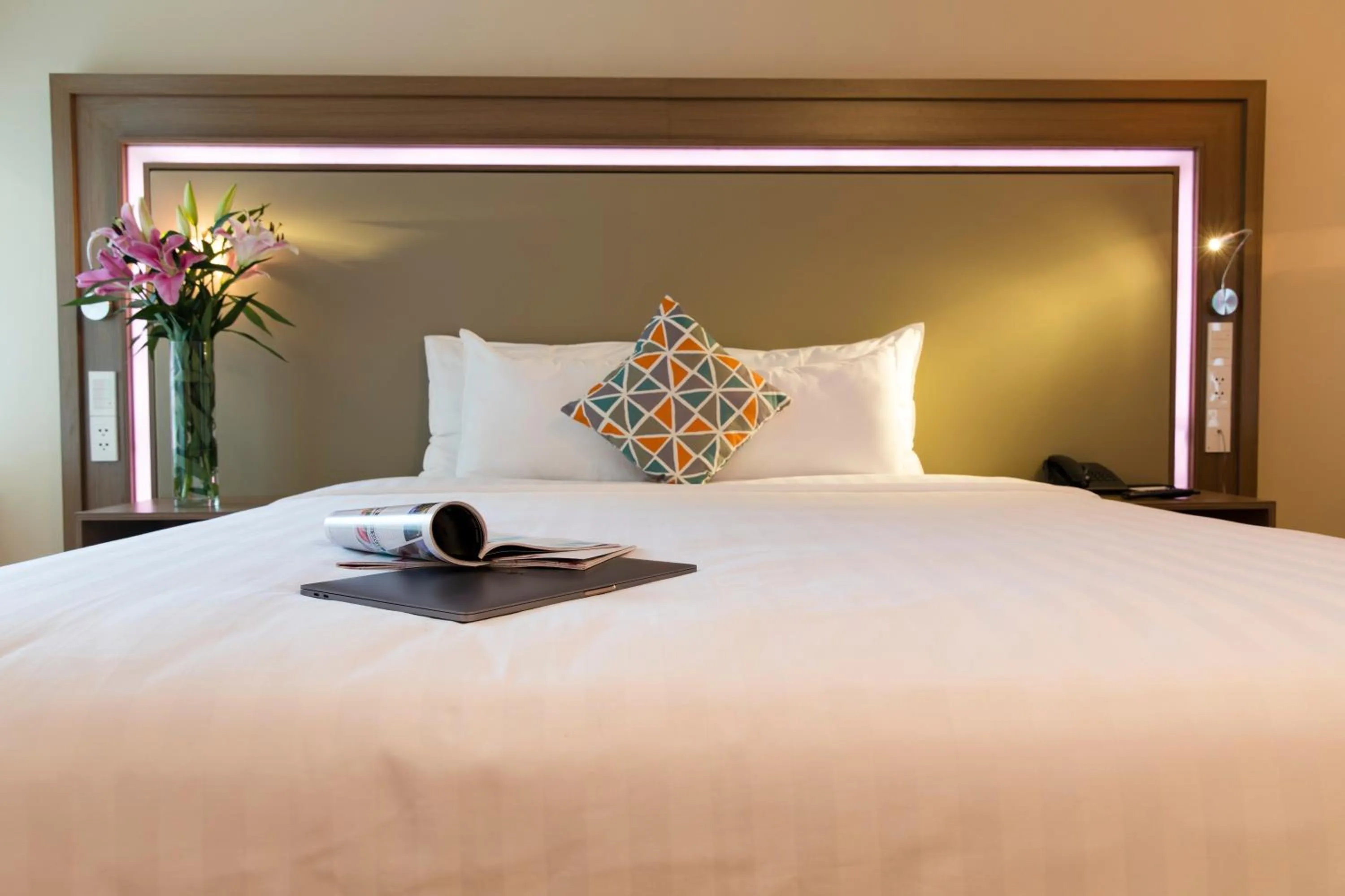 Bed in King Town Grand Hotel & Wedding Center