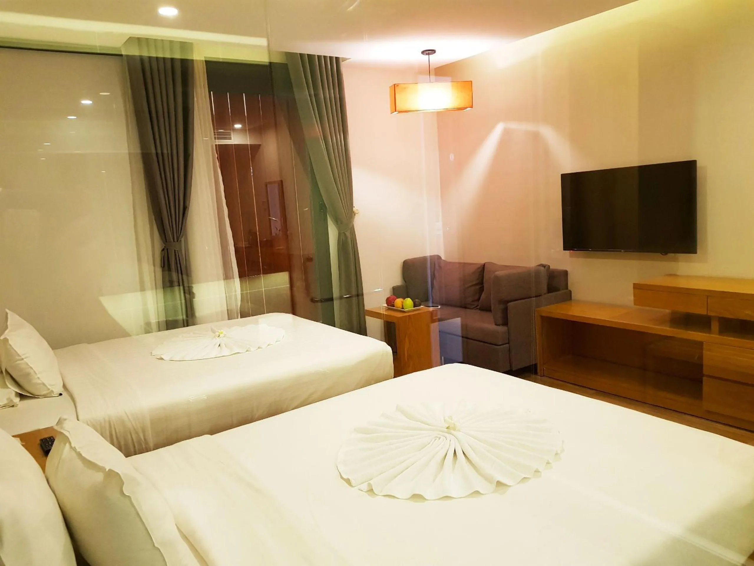 Bed in King Town Grand Hotel & Wedding Center