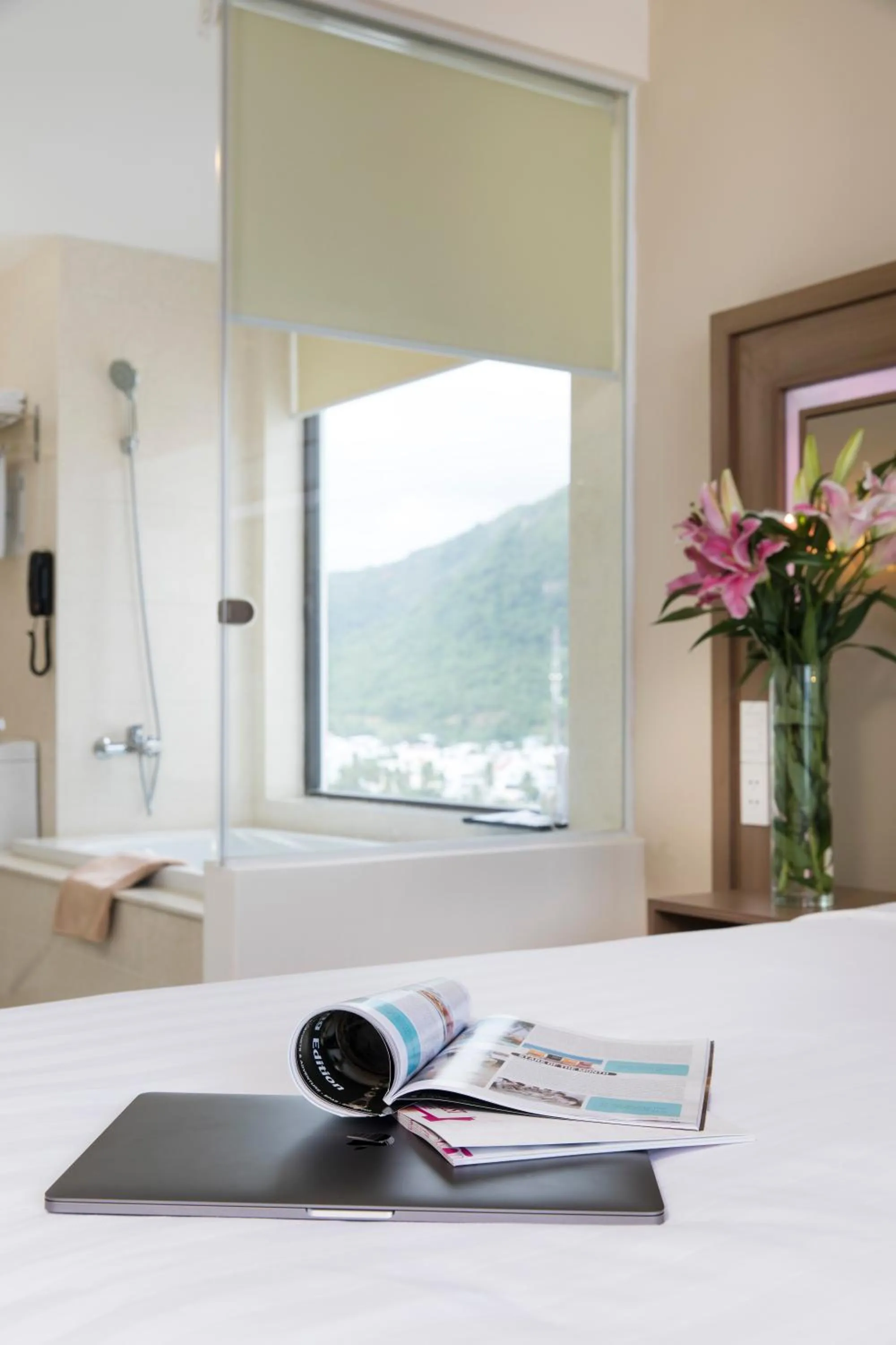 Bathroom, Bed in King Town Grand Hotel & Wedding Center