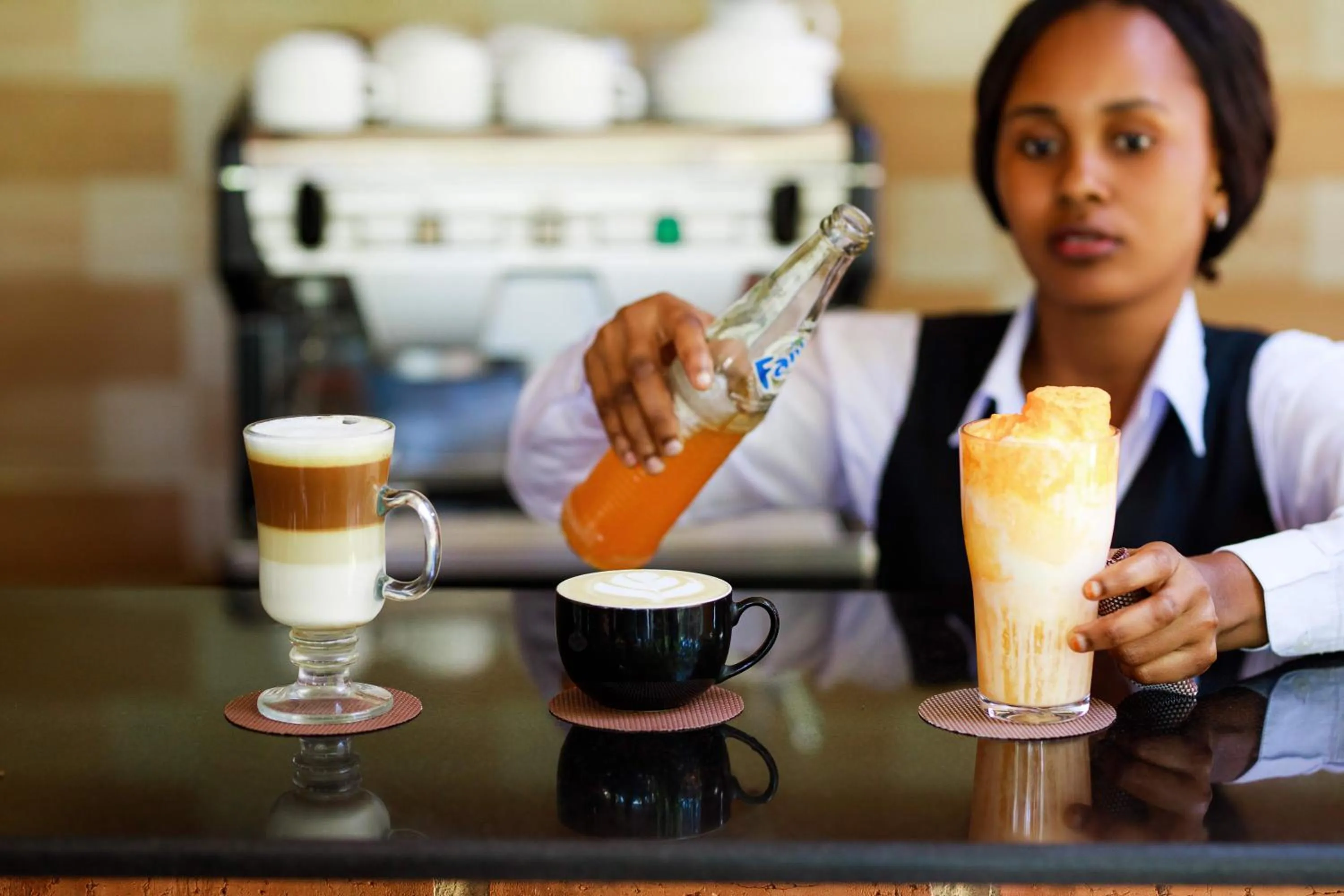 Drinks in Keys Hotel