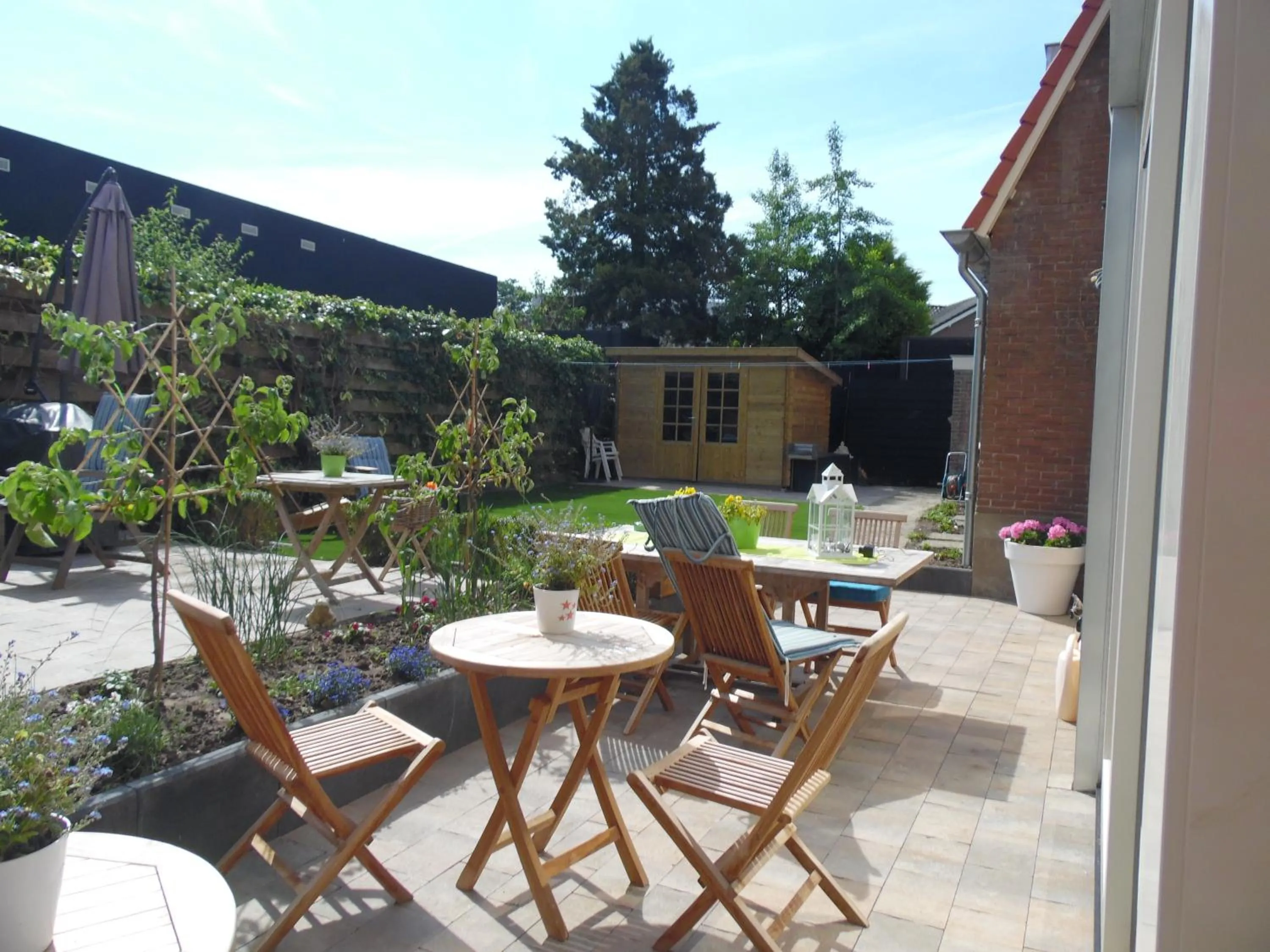 Balcony/Terrace in Cozy Bed and Breakfast