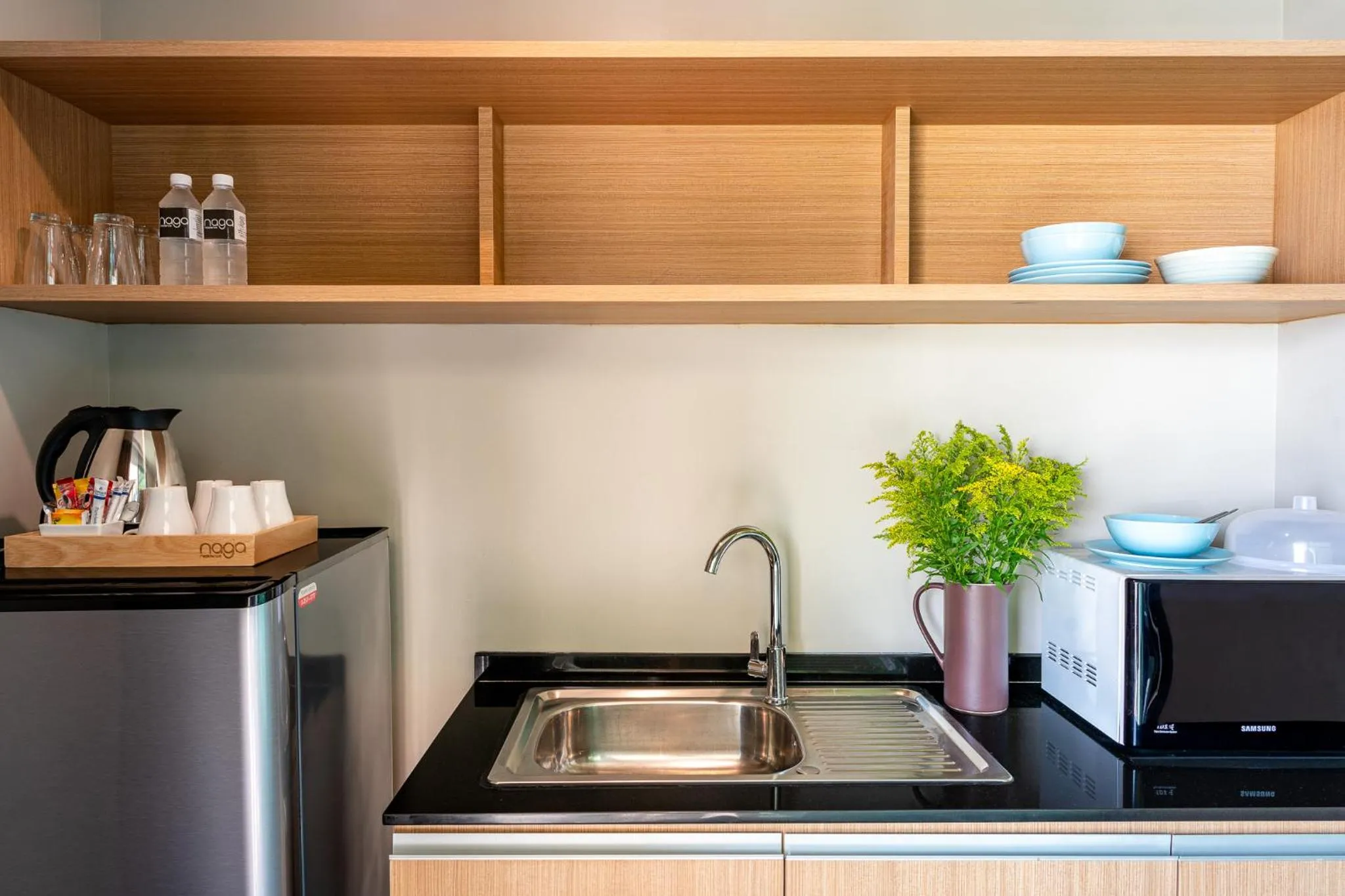 Coffee/tea facilities in Naga Residence