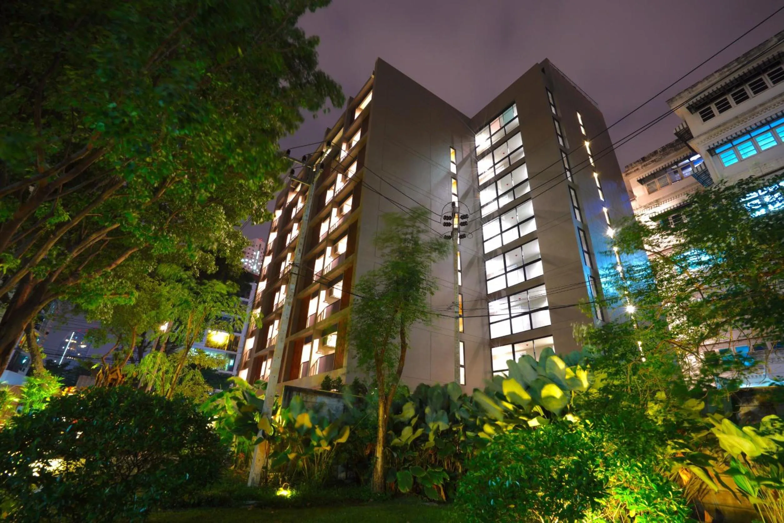 Facade/entrance in Naga Residence