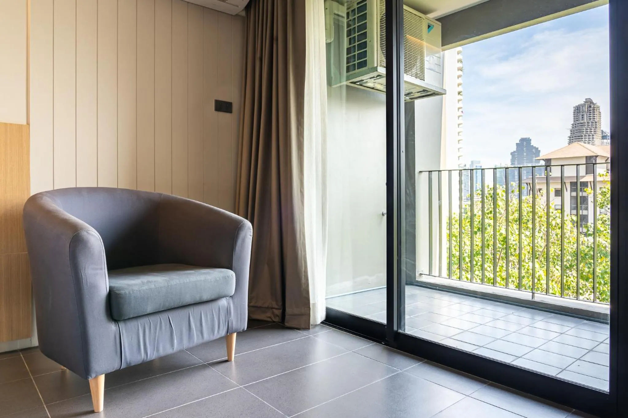 Seating area in Naga Residence