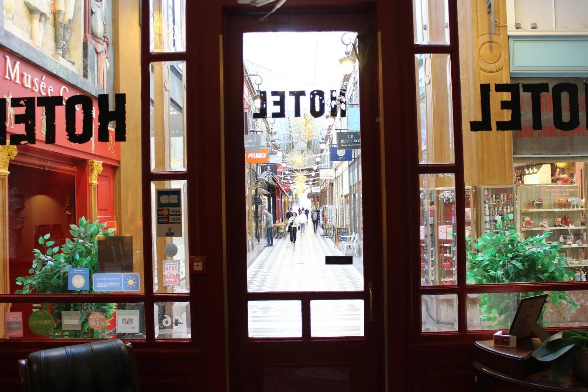 Lobby or reception in Hôtel Chopin