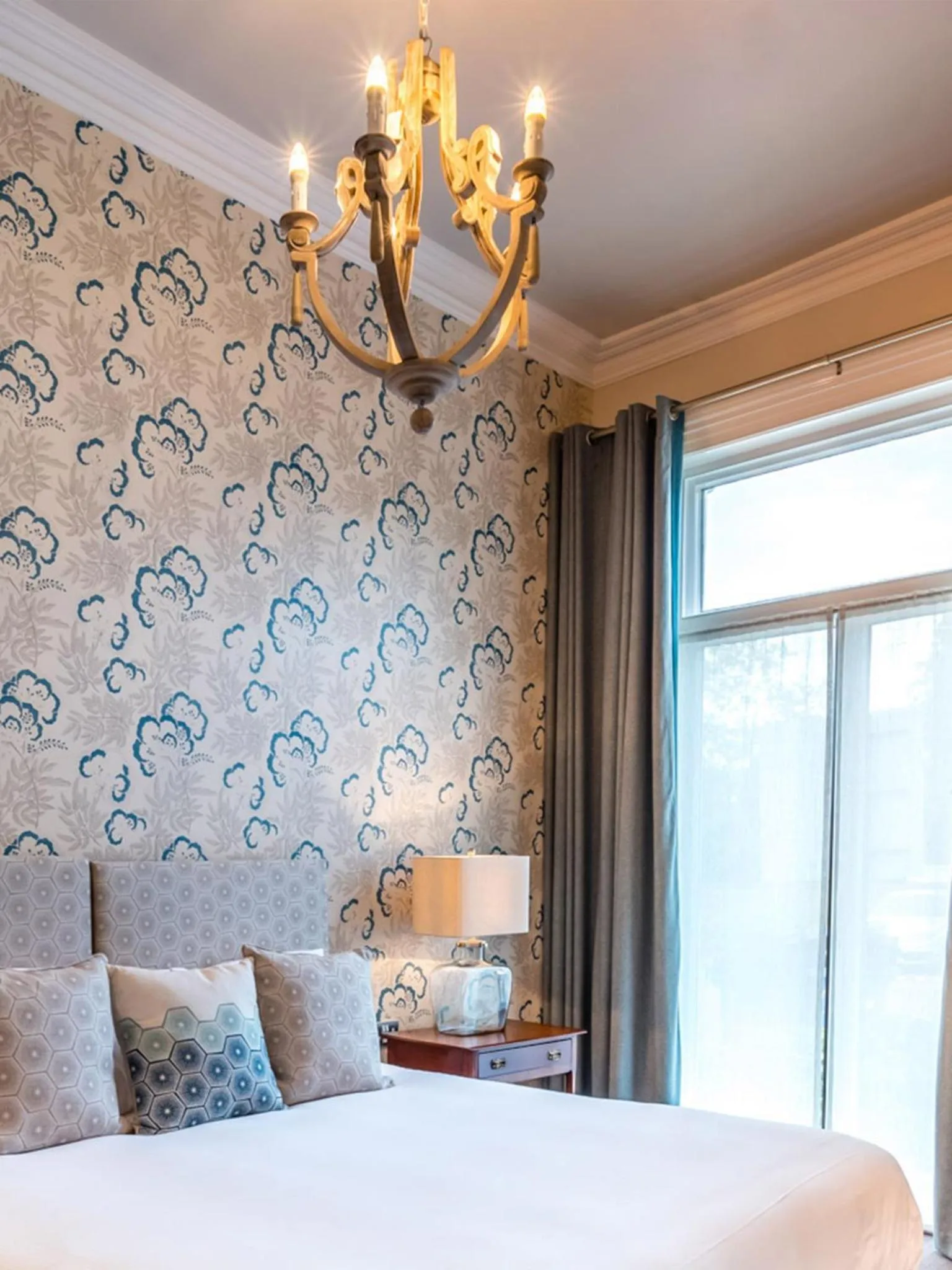 Bed in The High Field Town House