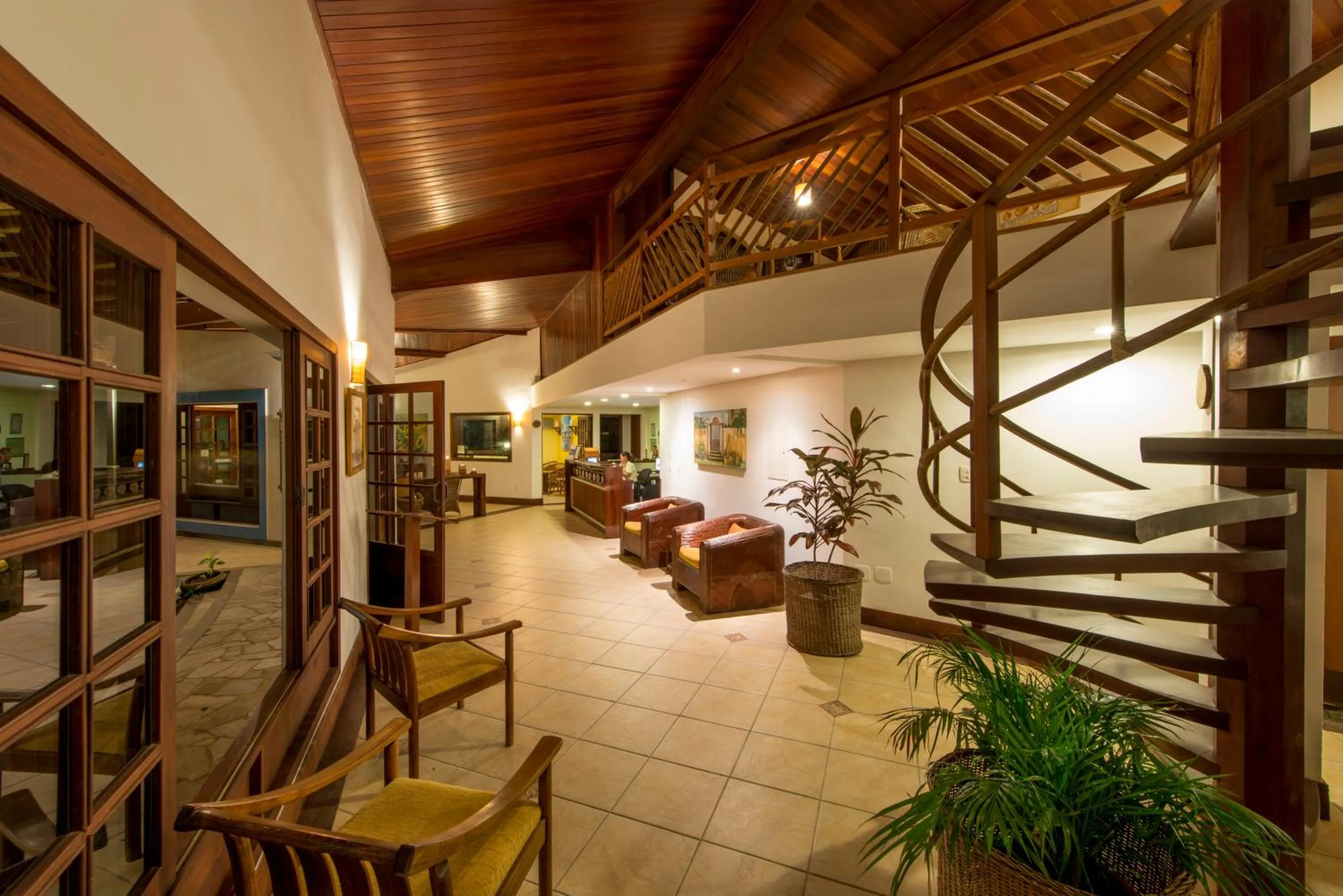 Lobby or reception in Hotel Tibau Lagoa