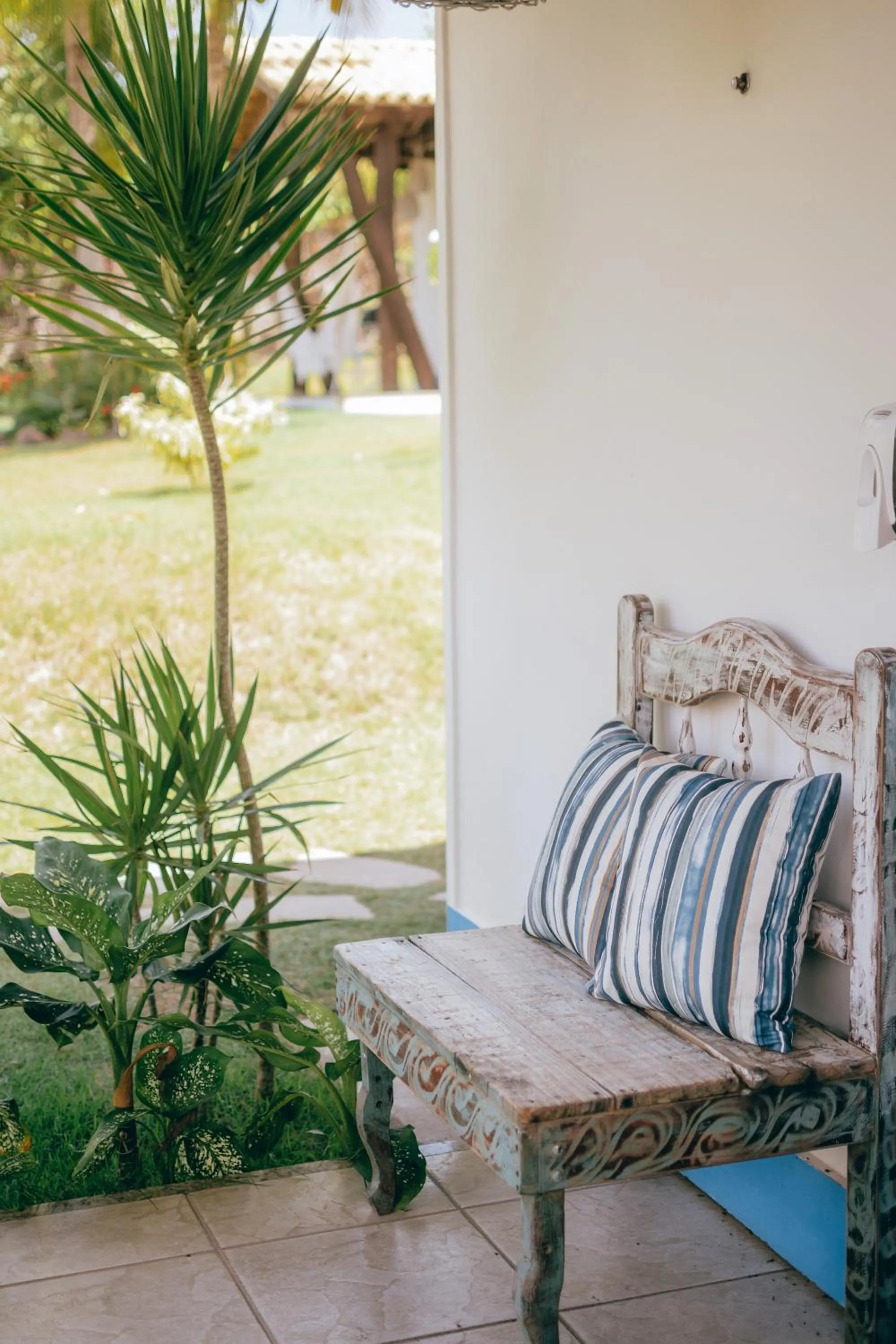Seating area in Hotel Tibau Lagoa