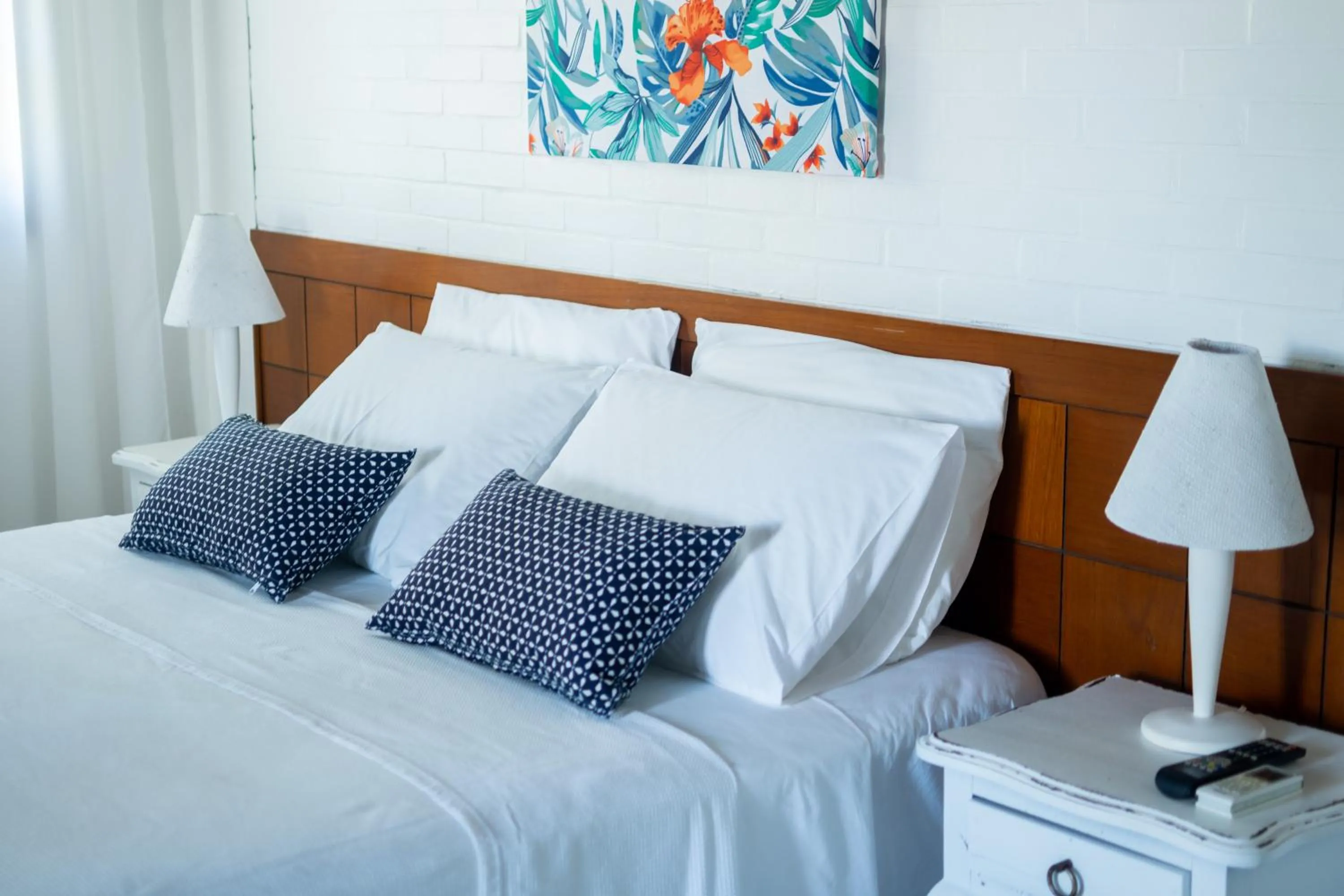 Bed in Hotel Tibau Lagoa