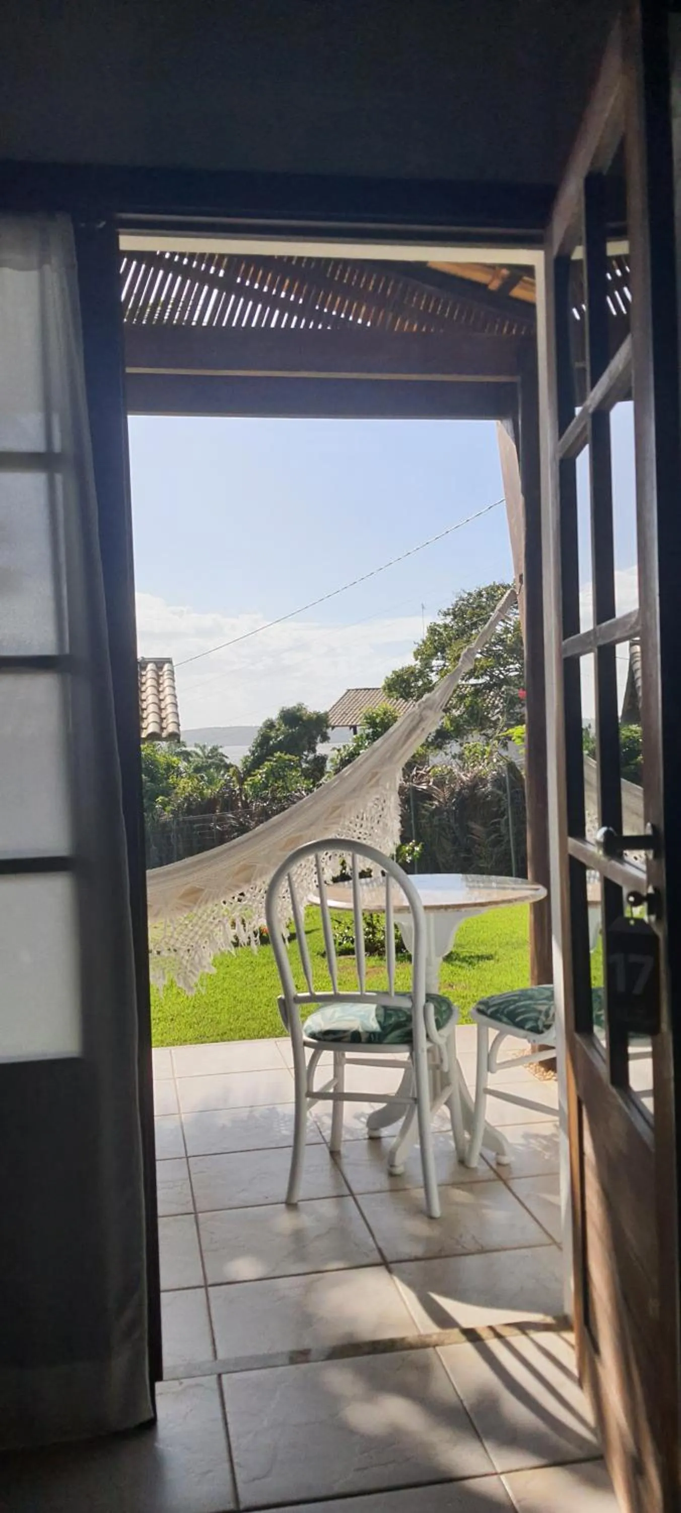 Garden view in Hotel Tibau Lagoa