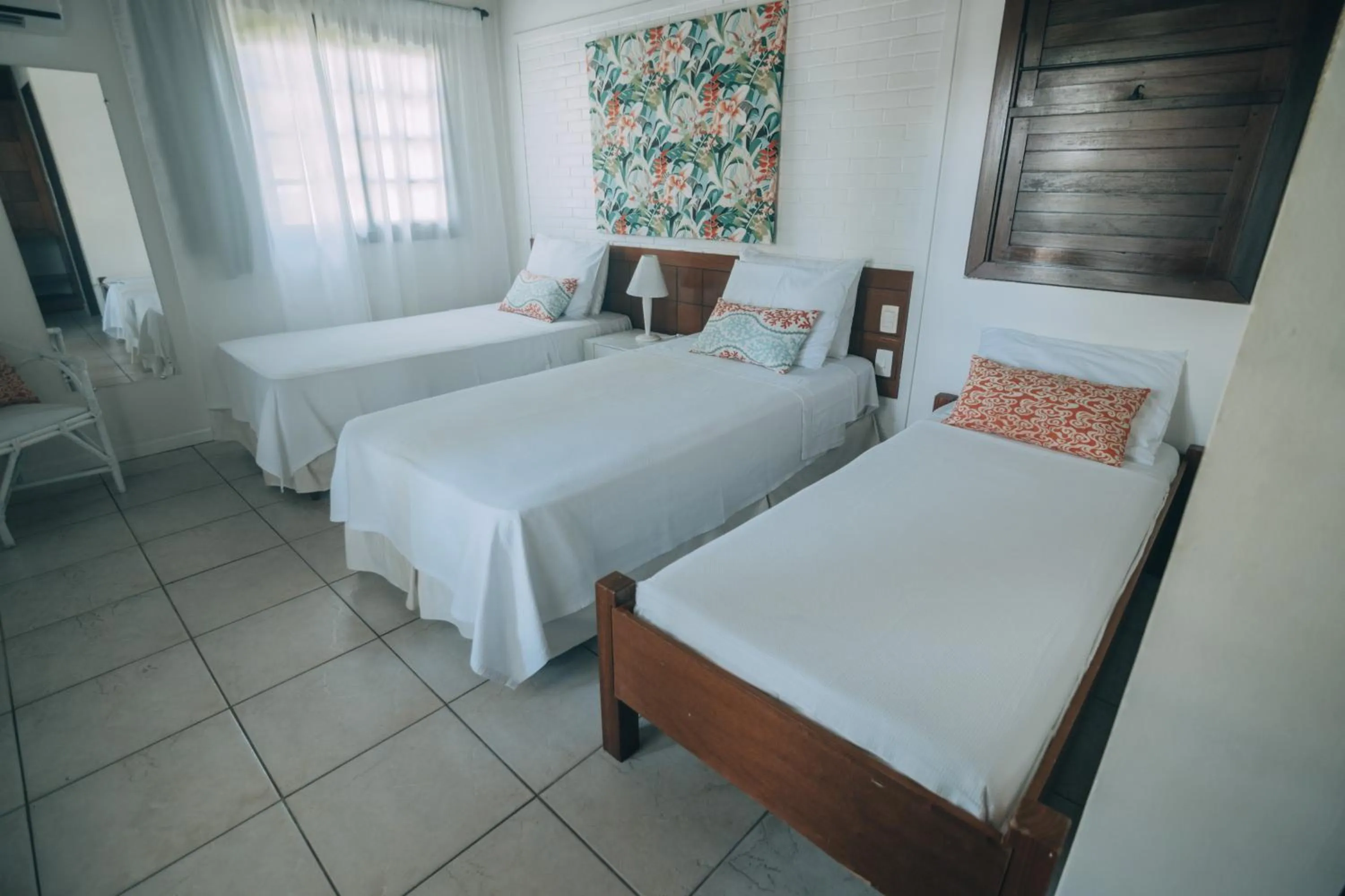 Bed in Hotel Tibau Lagoa