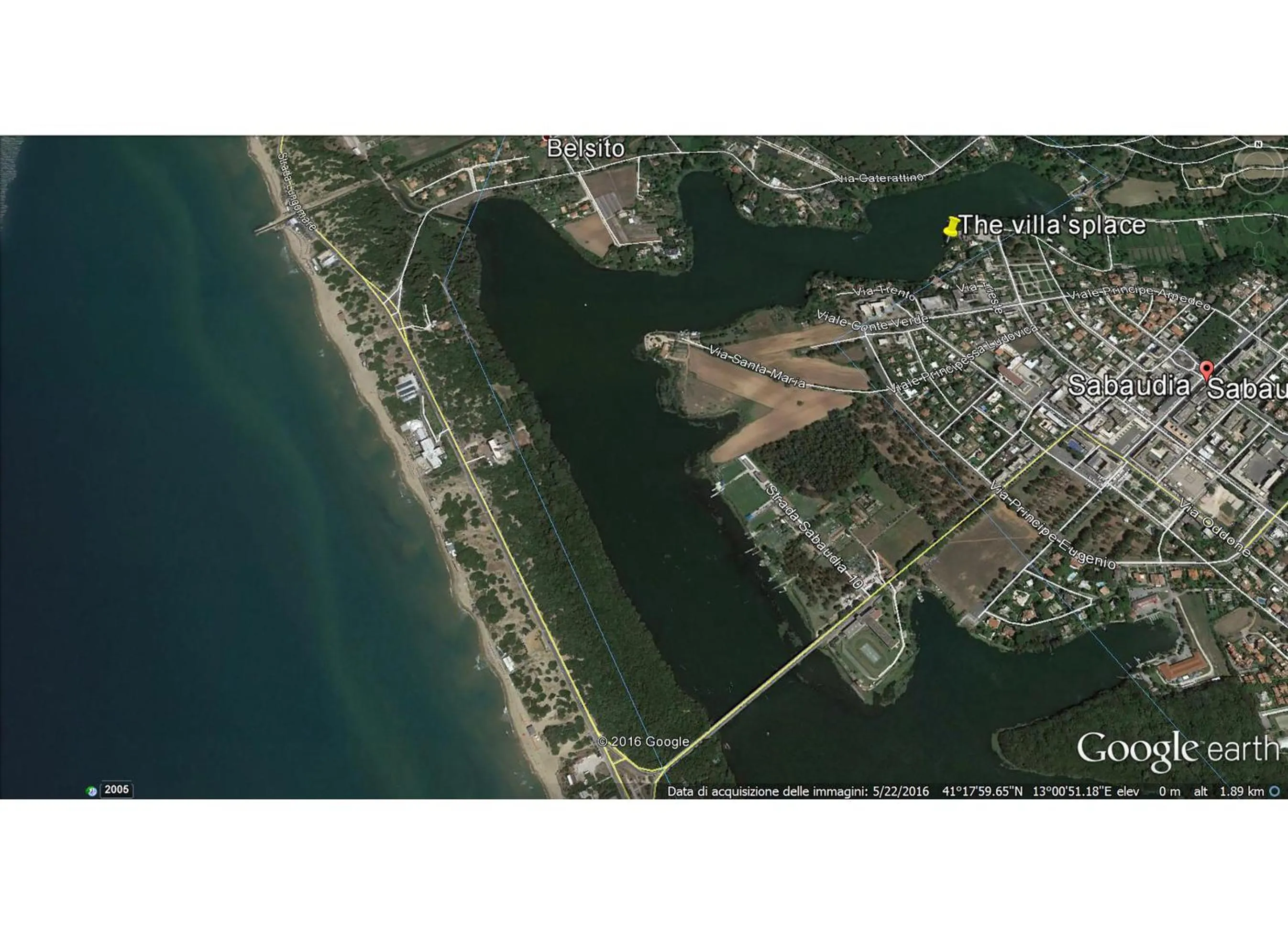 Lake view in Villa sull'Acqua