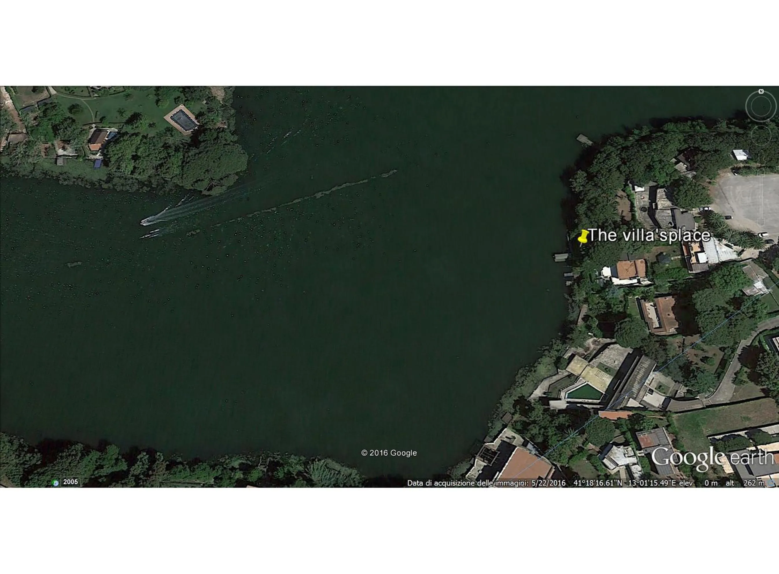 Lake view in Villa sull'Acqua