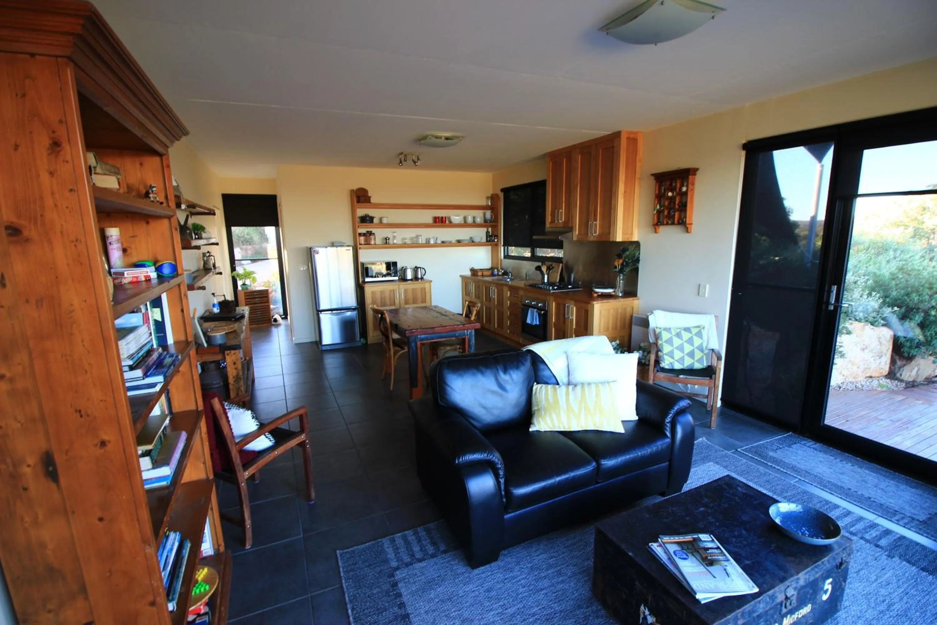 Living room in Down to Earth Farm Retreat