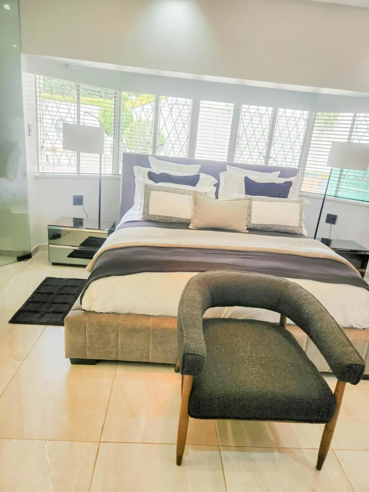 Bed in Hudson Haven Bed & Breakfast