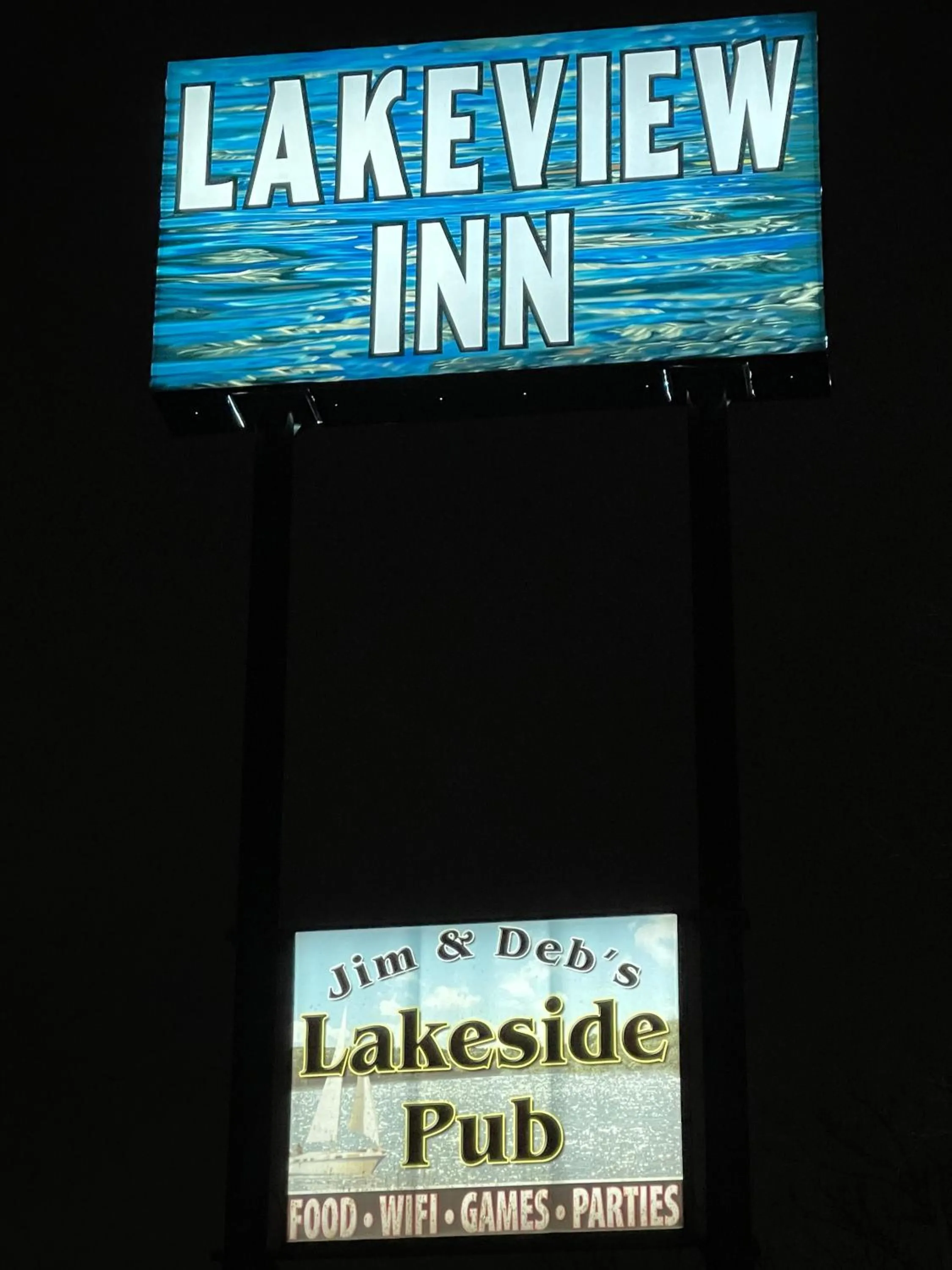 Restaurant/places to eat in Lakeview Inn
