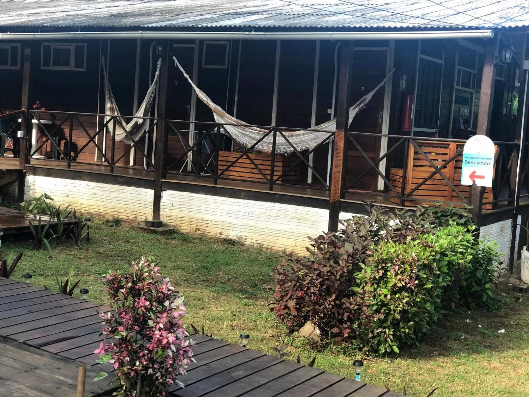 Patio in Pousada Boldró Home