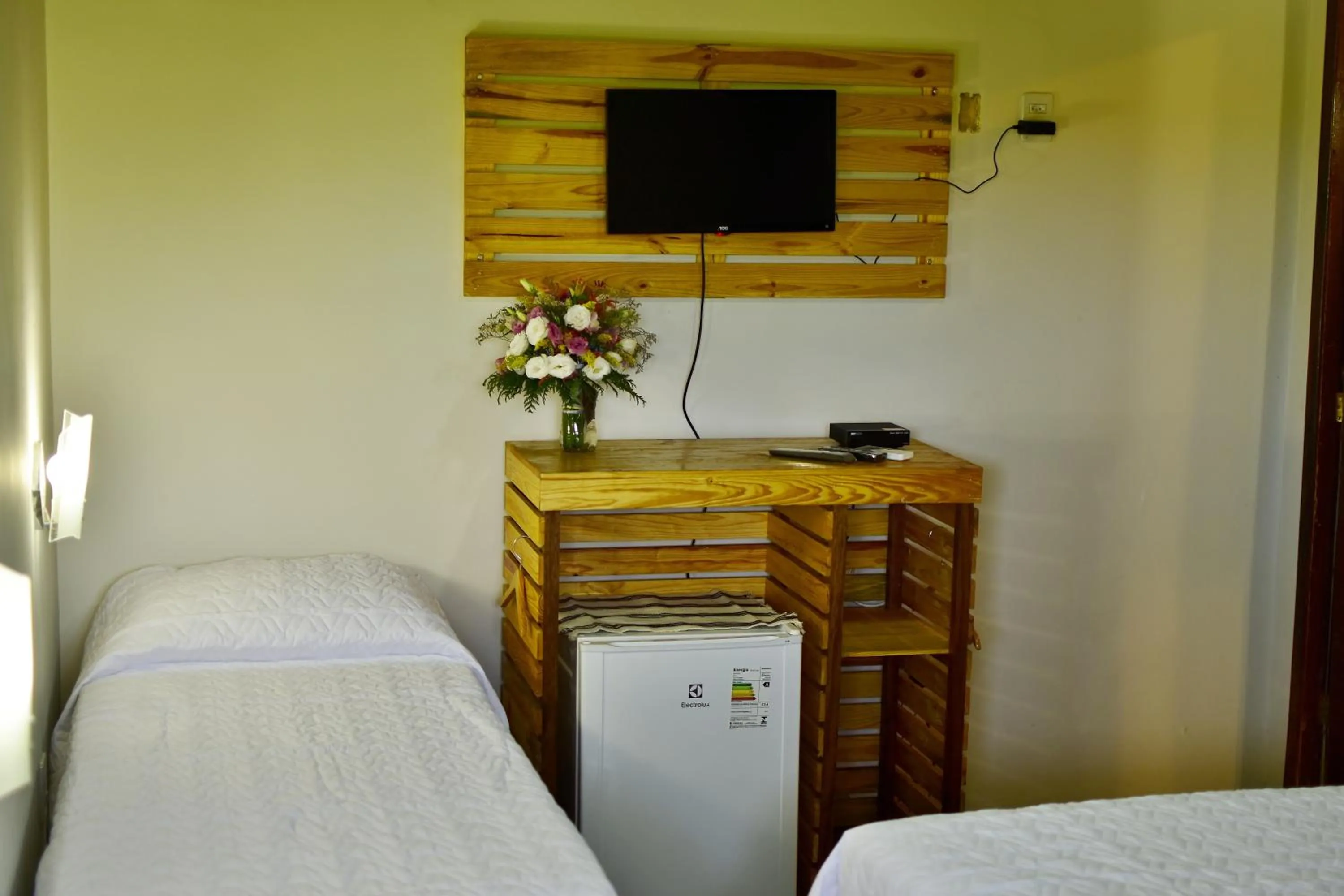 Bedroom, Bed in Pousada Boldró Home