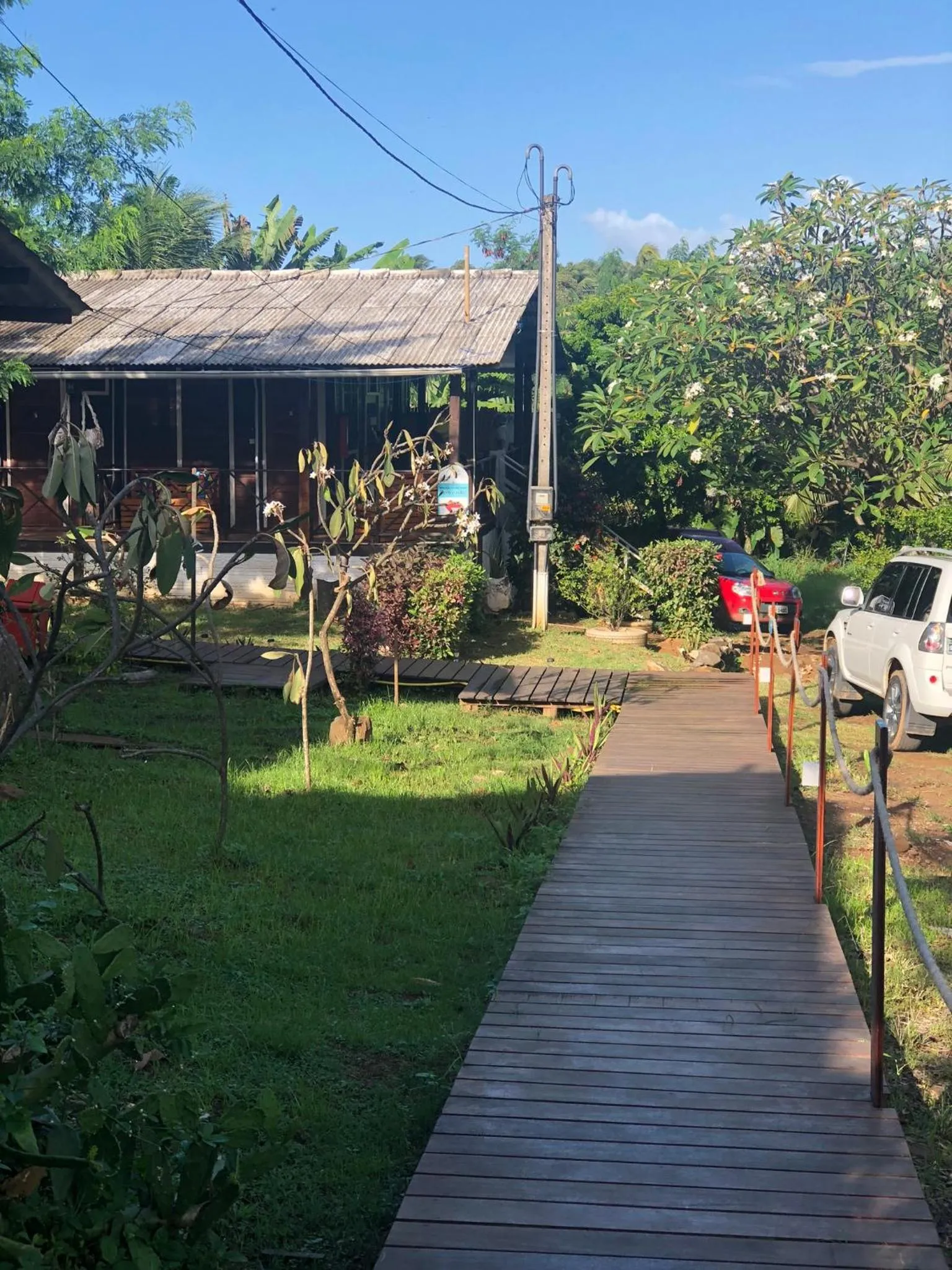 Garden in Pousada Boldró Home