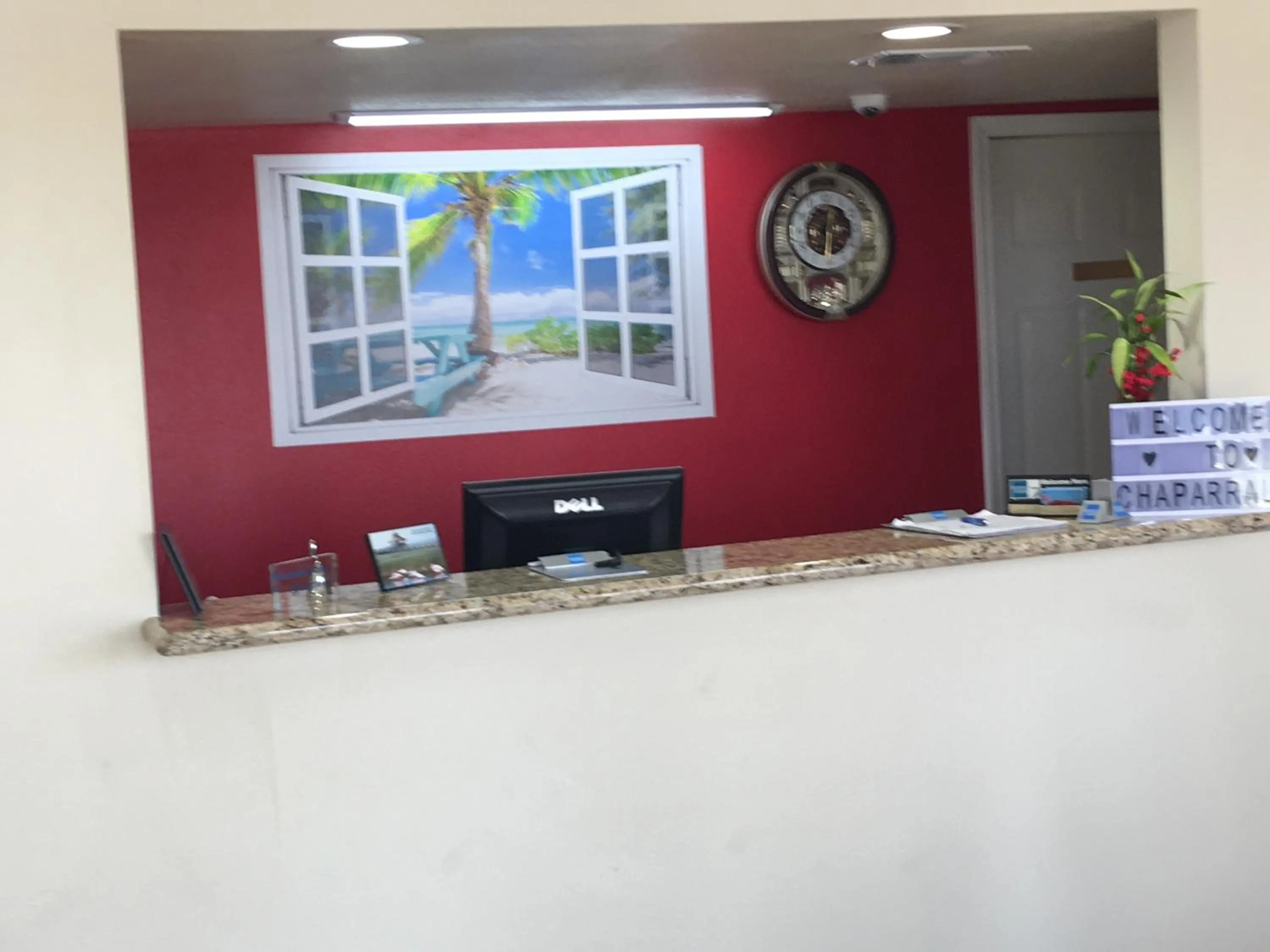 Lobby or reception in Chaparral Motel