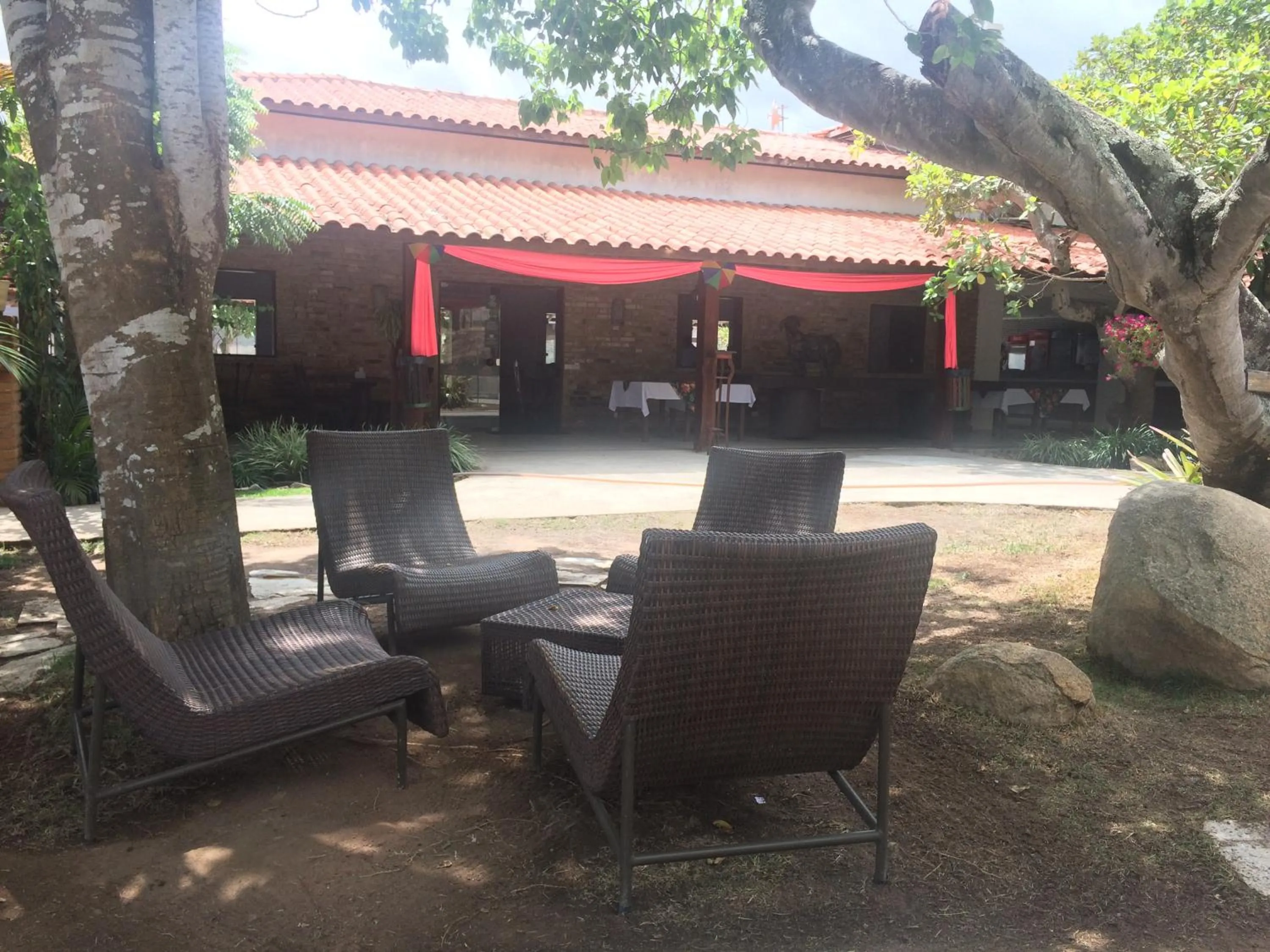 Garden in Monte Castelo Gravatá - Flat