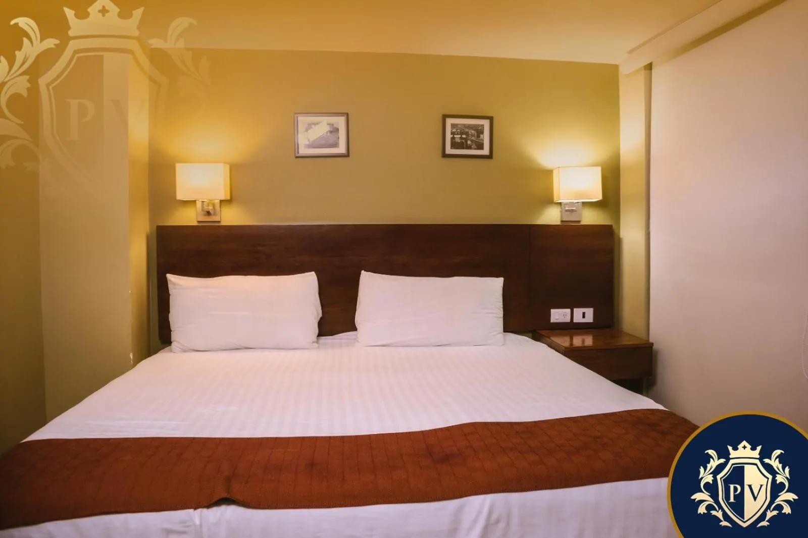 Bed in Hotel Posada del Virrey