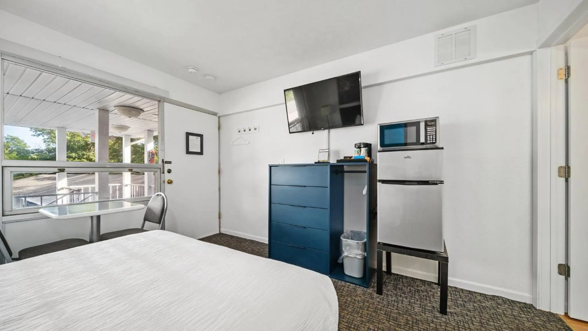 Bed in Grand Traverse Motel