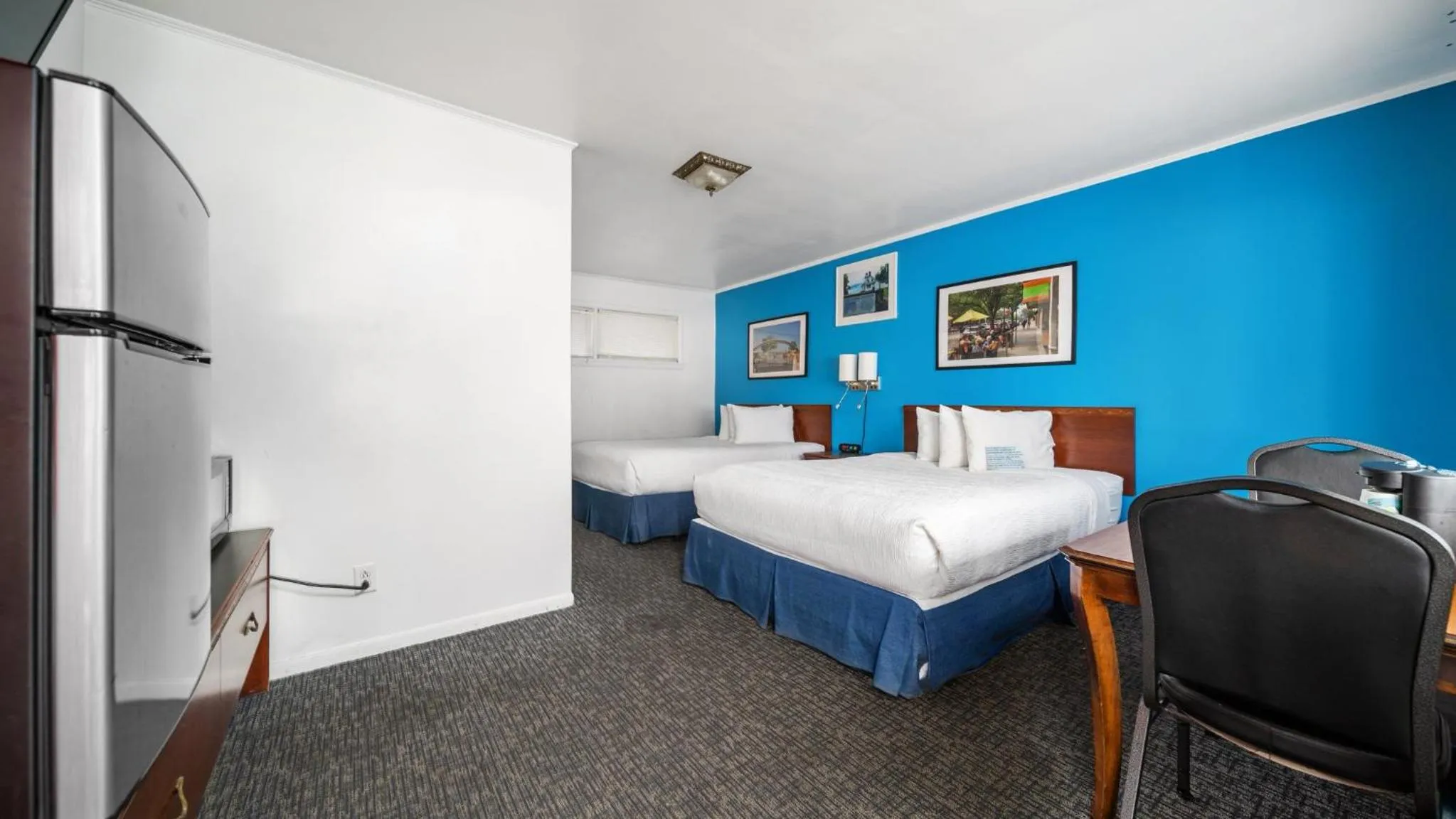 Bed in Grand Traverse Motel