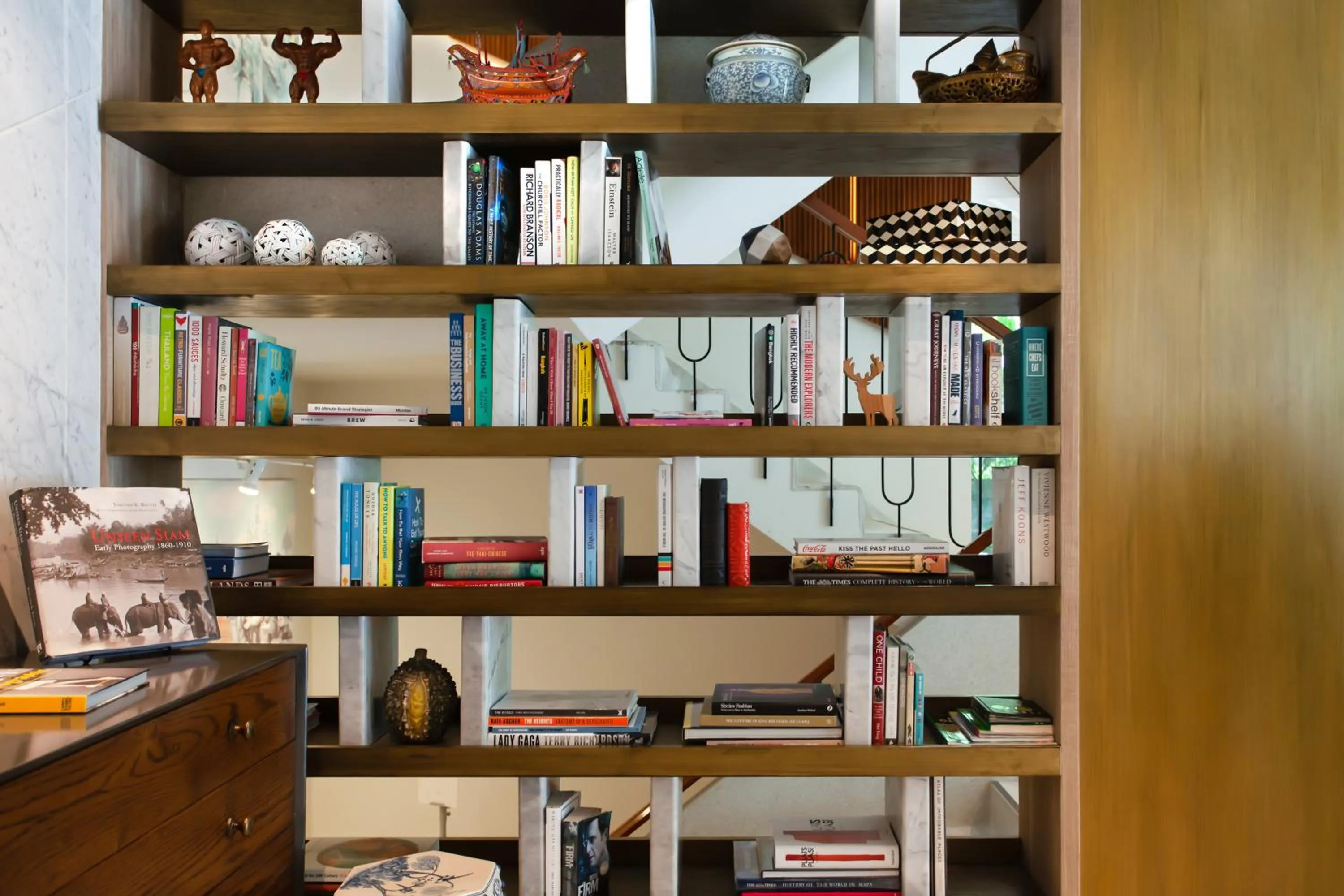 Library in Volve Hotel Bangkok