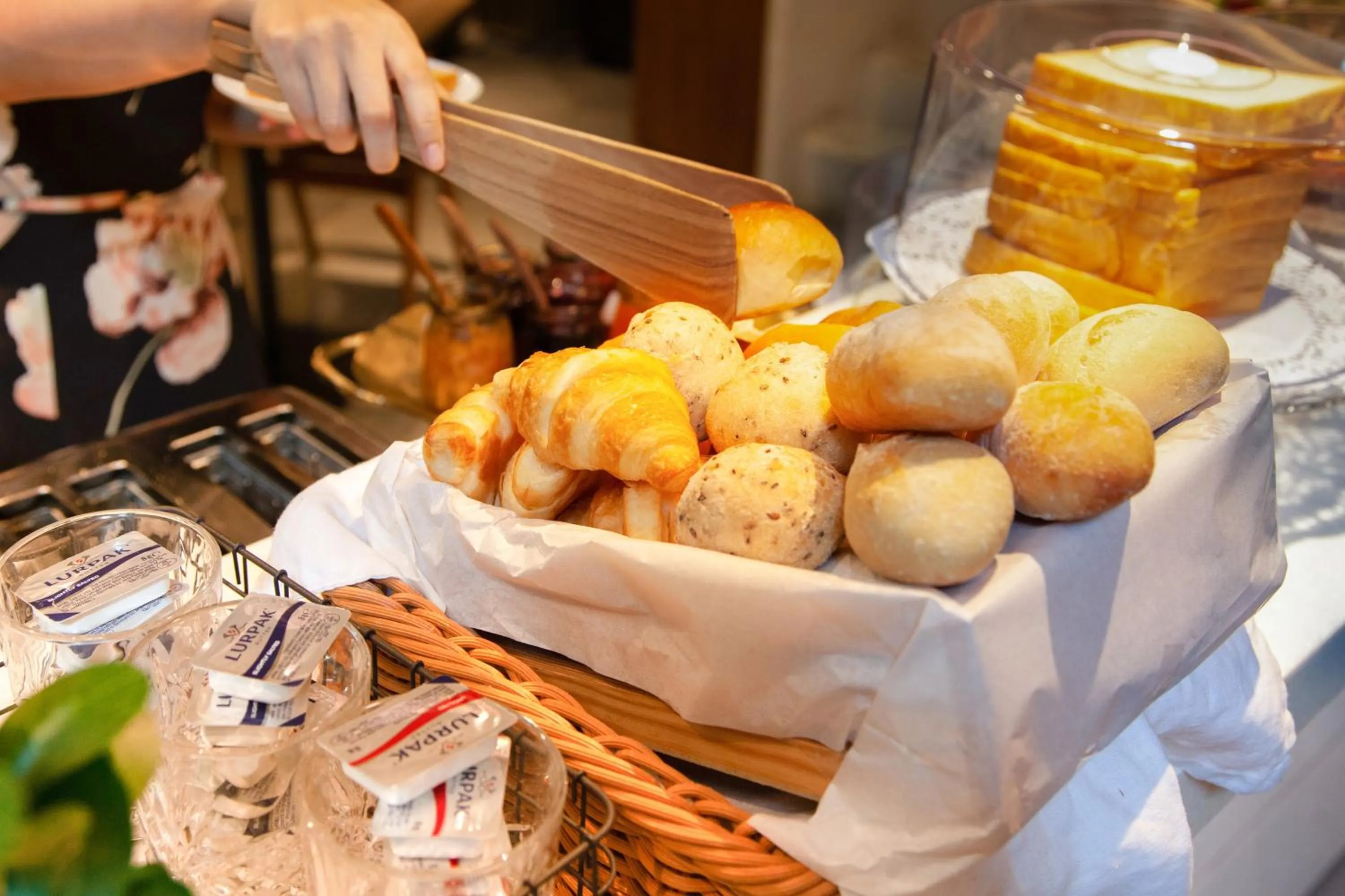 Food close-up in Volve Hotel Bangkok