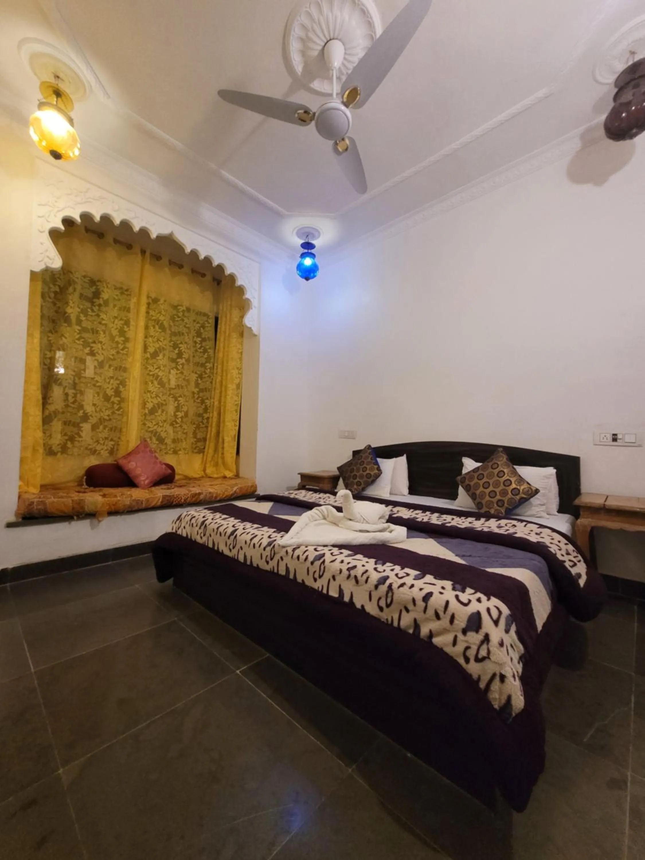 Photo of the whole room, Bed in Hotel Bundi House