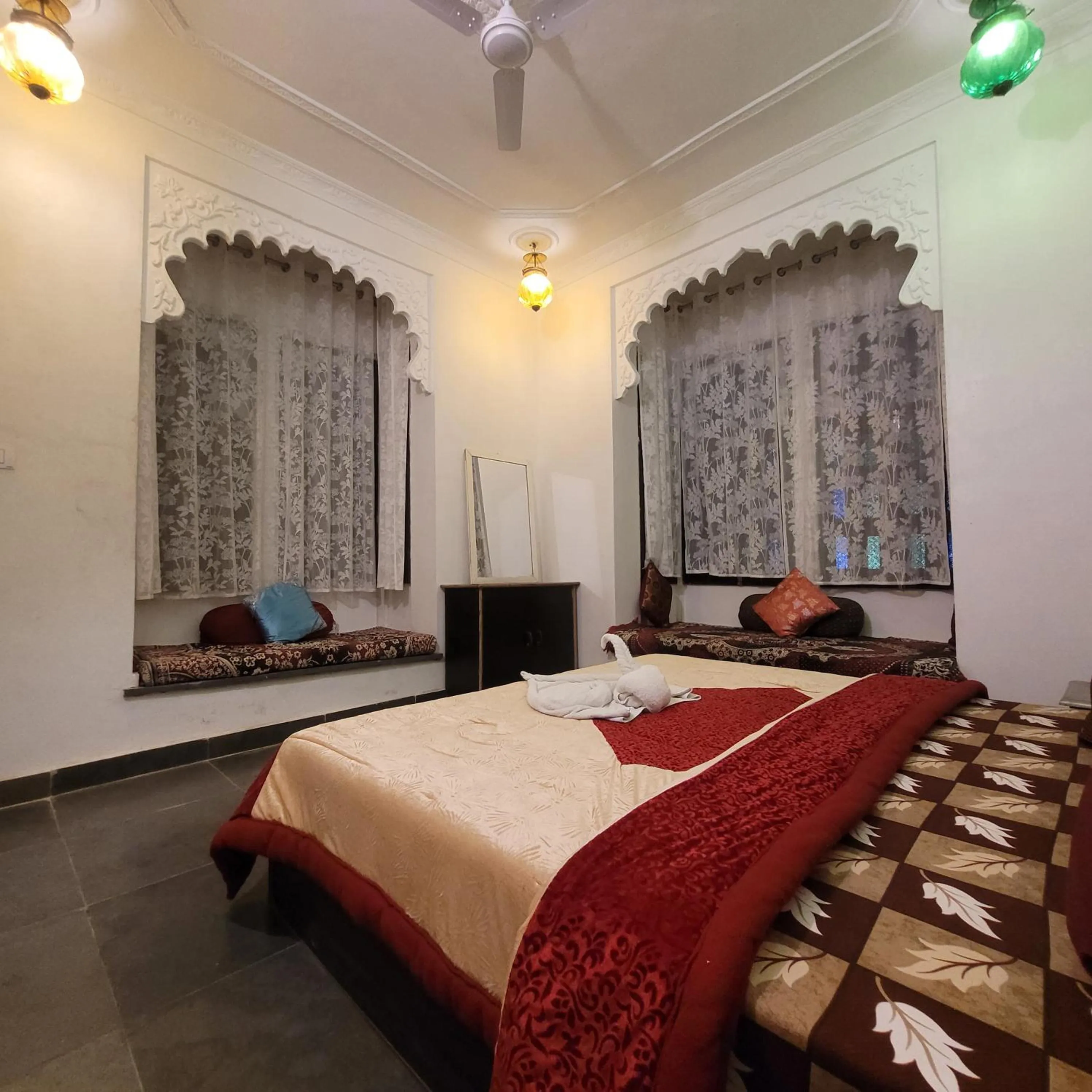 Photo of the whole room, Bed in Hotel Bundi House