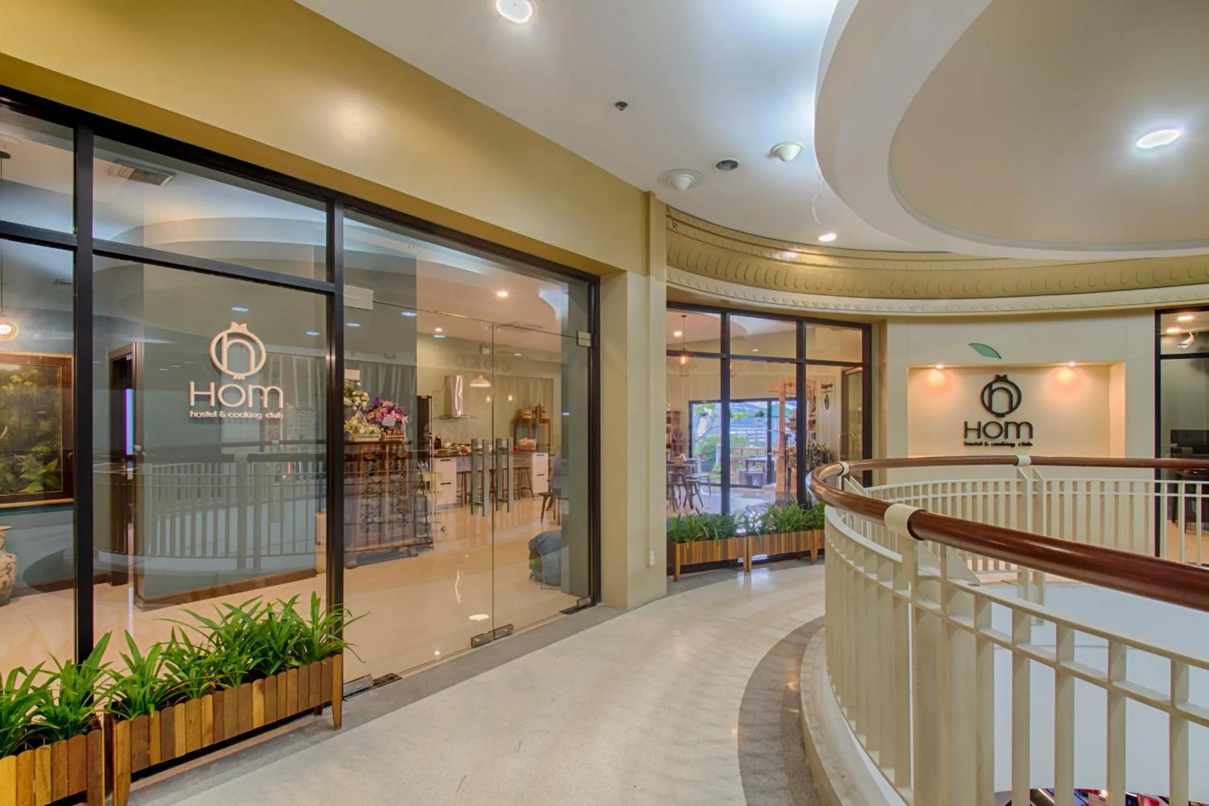 On site in Hom Hostel & Cooking Club