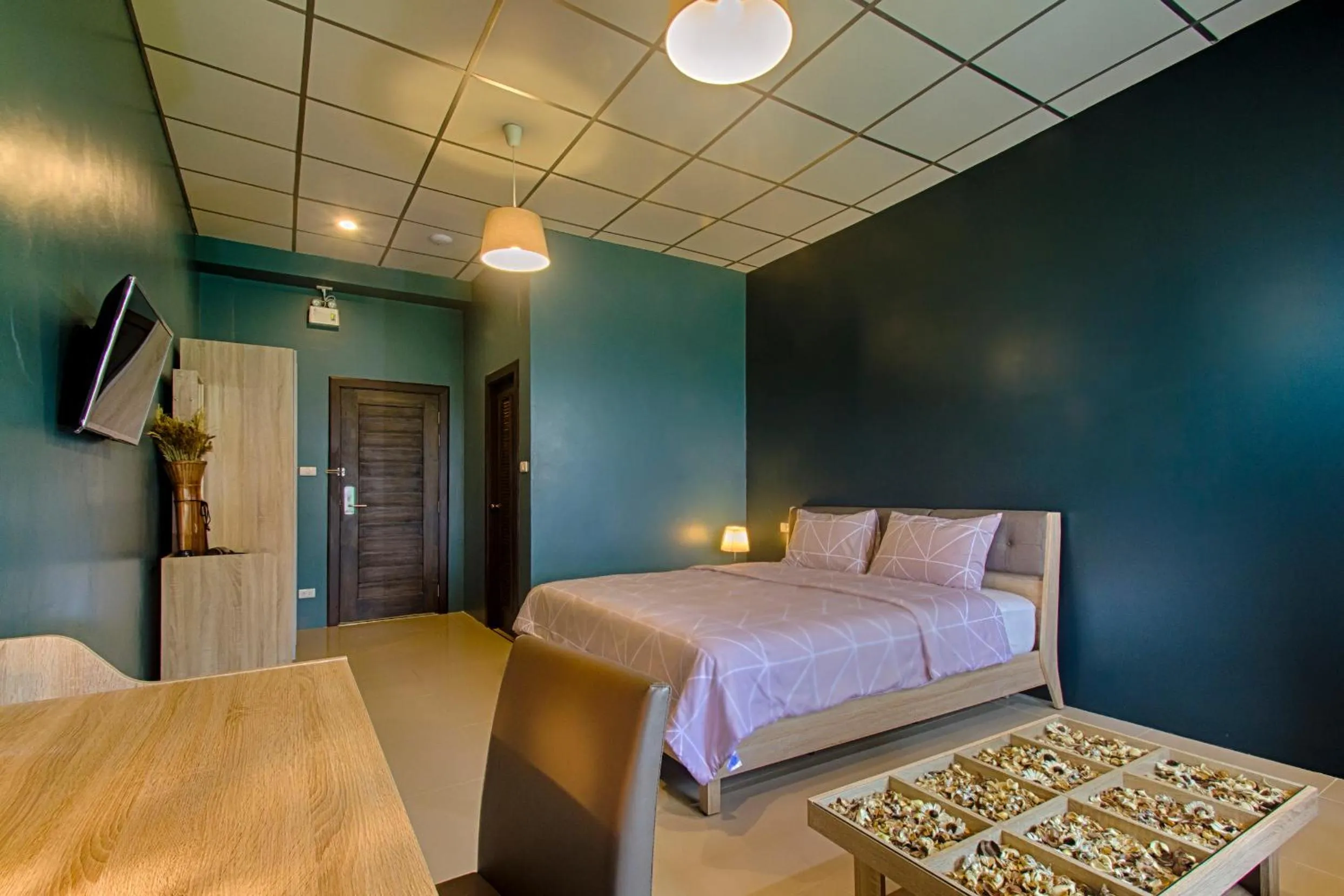 Bed in Hom Hostel & Cooking Club