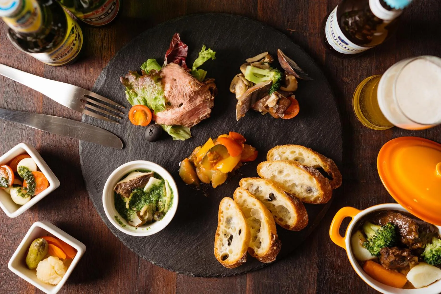 Food close-up in Sakura Terrace The Atelier