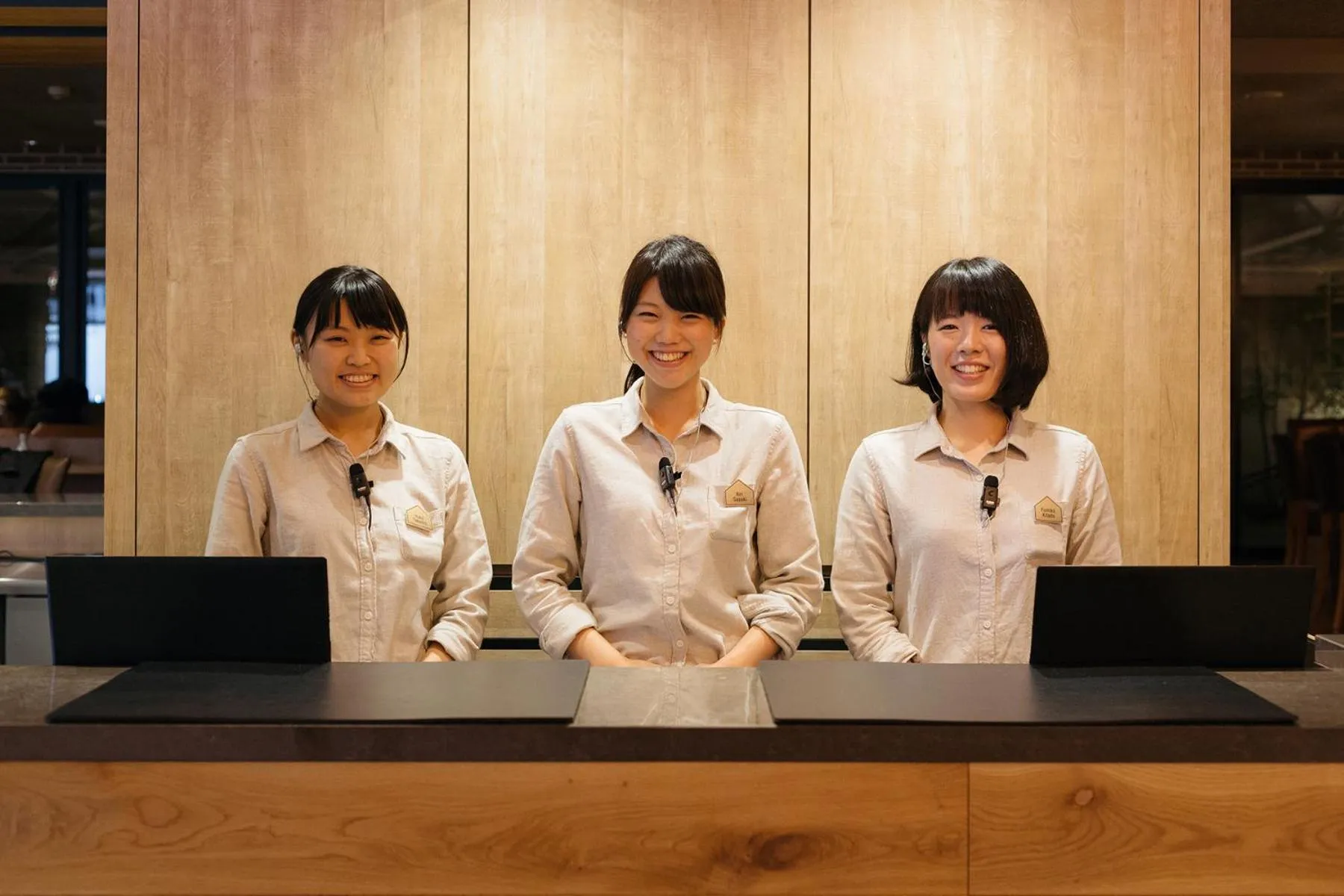 Staff in Sakura Terrace The Atelier