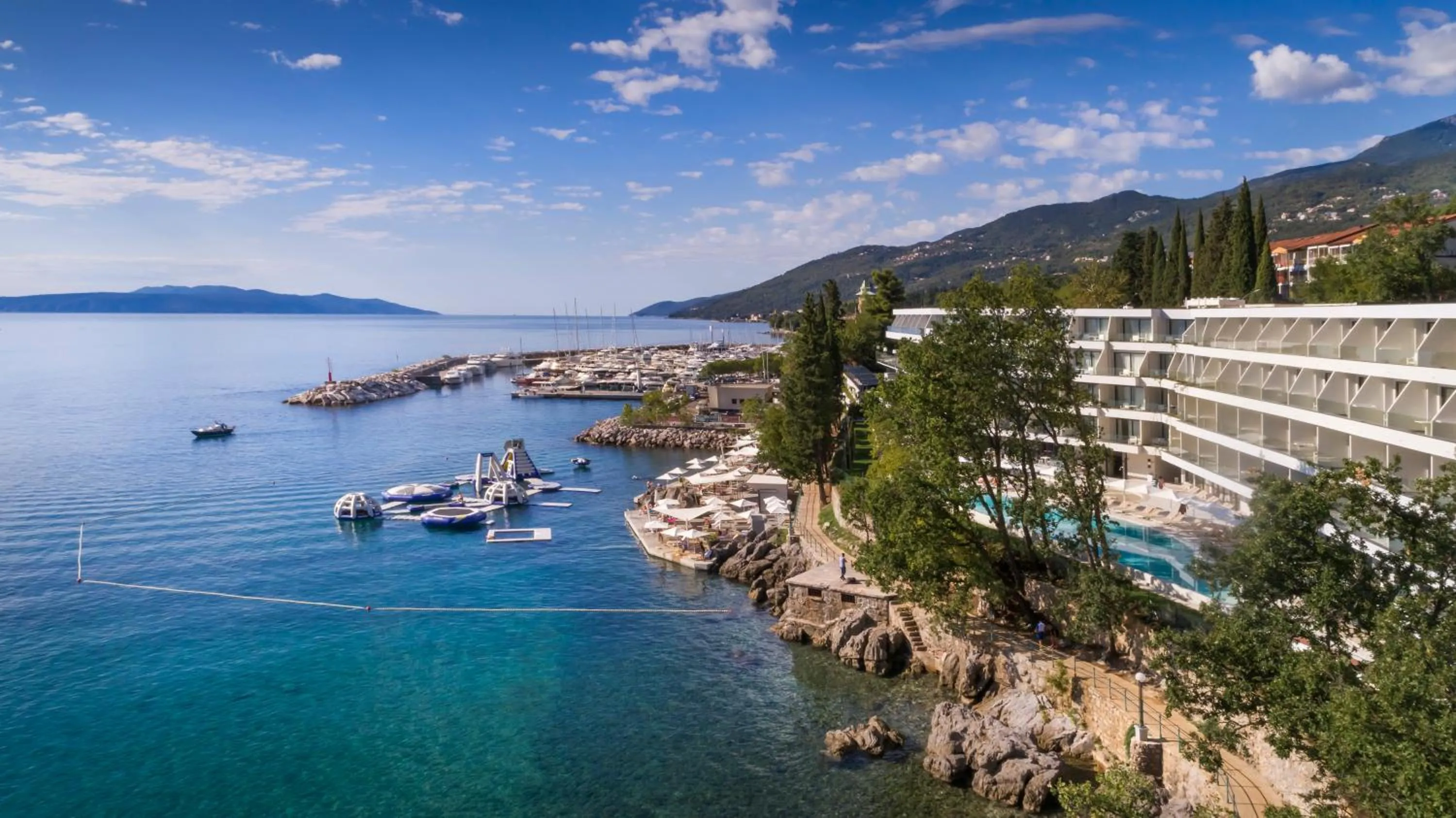 Bird's eye view in Hotel Ičići - by Liburnia Hotels & Villas