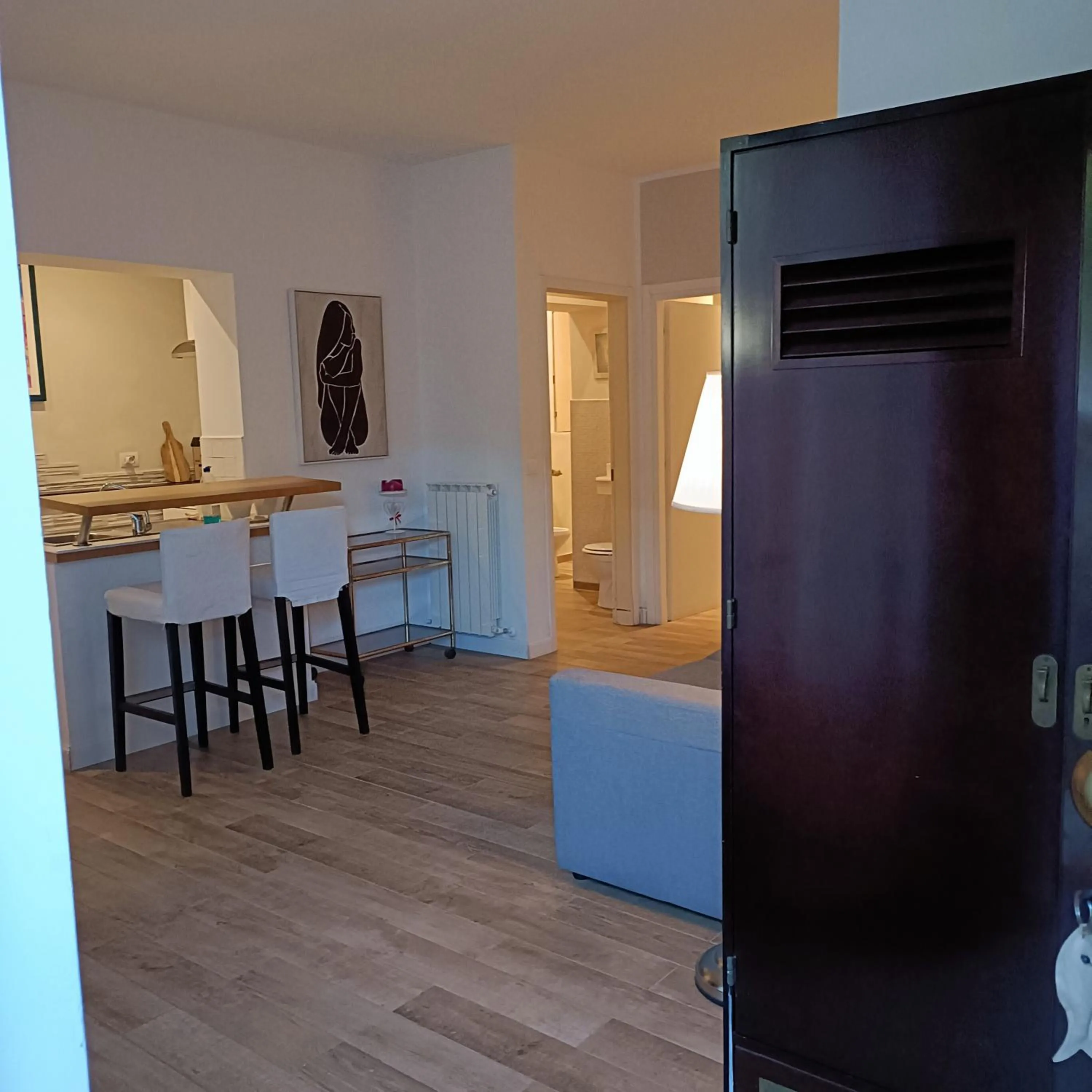 Kitchen or kitchenette in Gian Paul Hotel