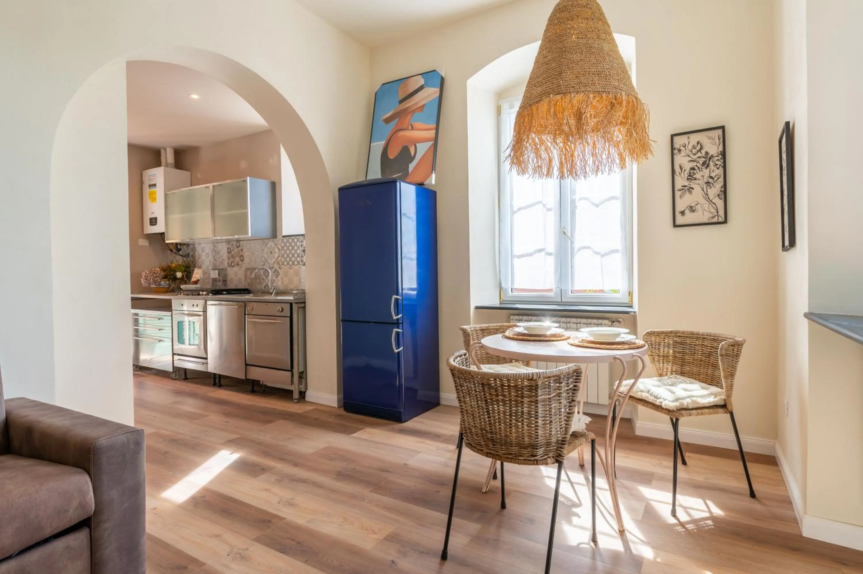 Dining area in Gian Paul Hotel