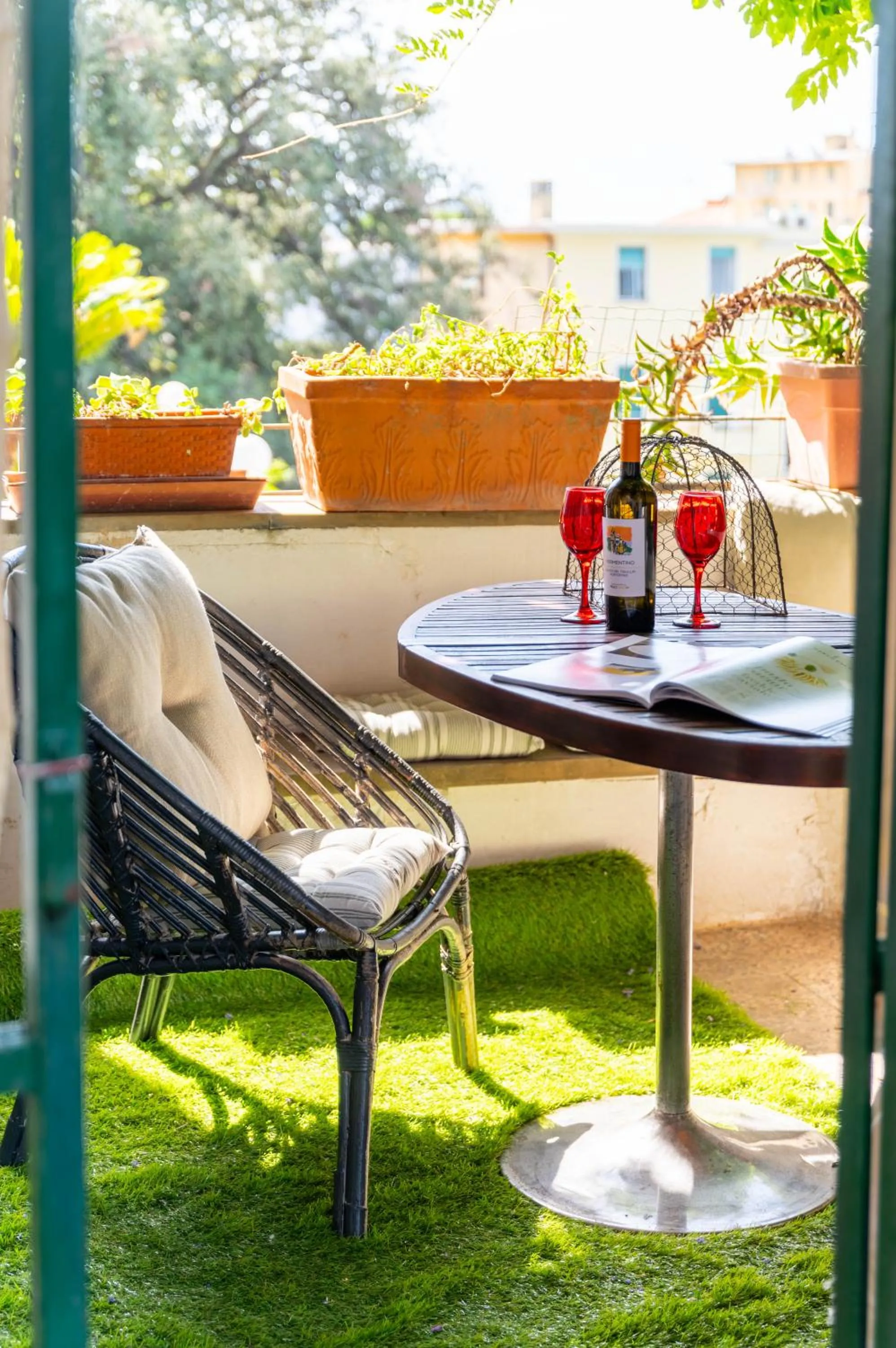 Balcony/Terrace in Gian Paul Hotel
