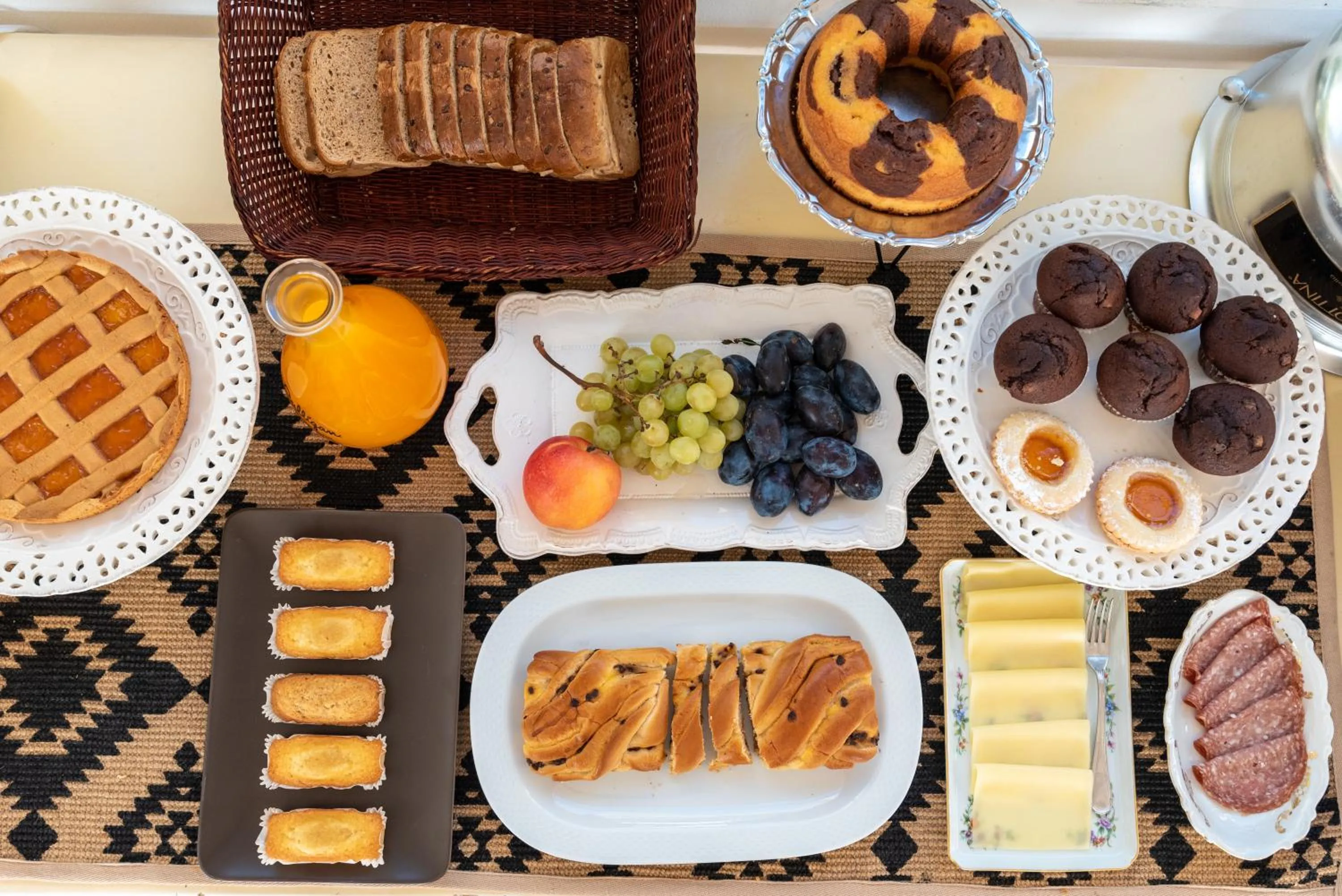 Breakfast in Gian Paul Hotel