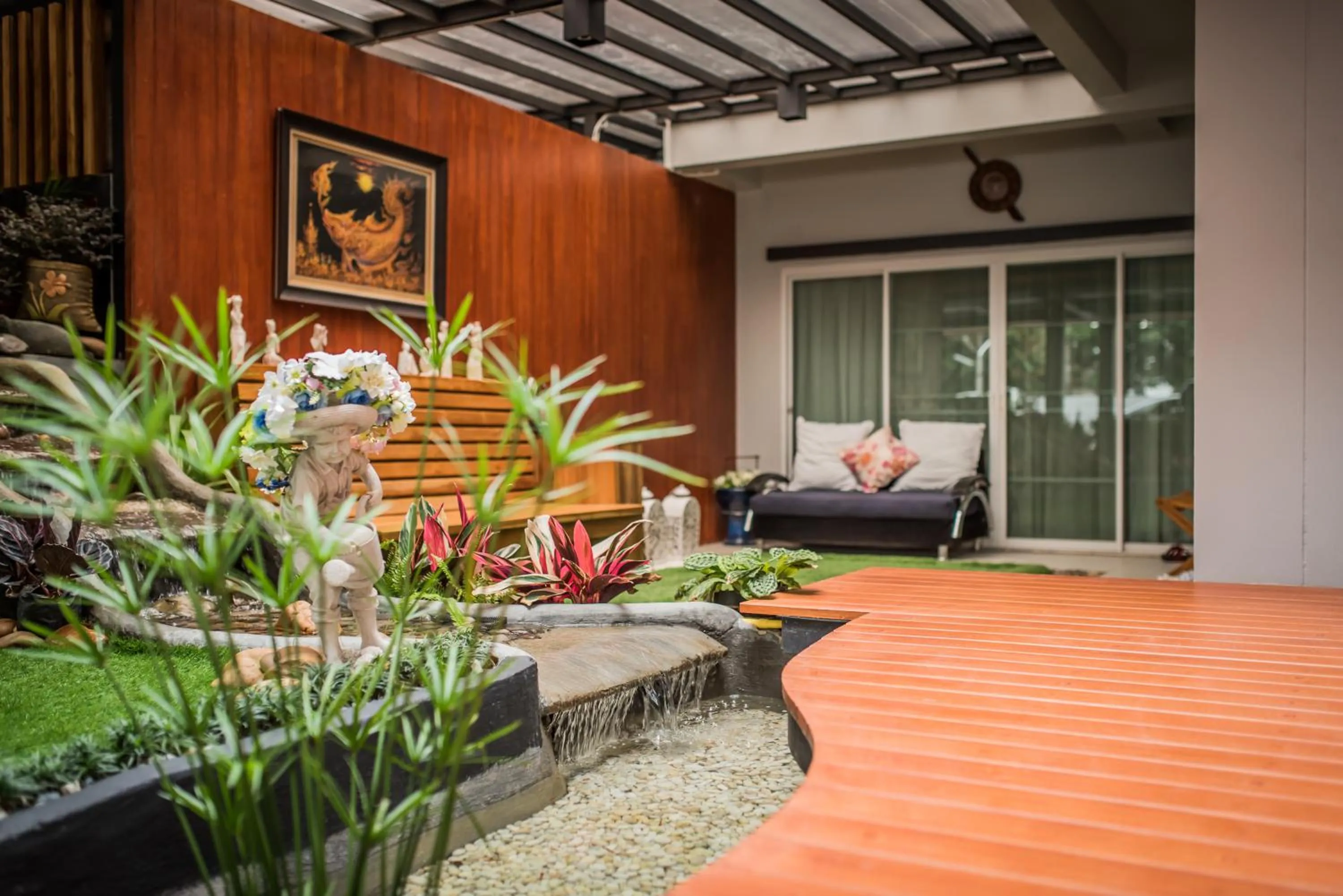 Balcony/Terrace in Le Terrarium Bed & Sleep Chiang Rai