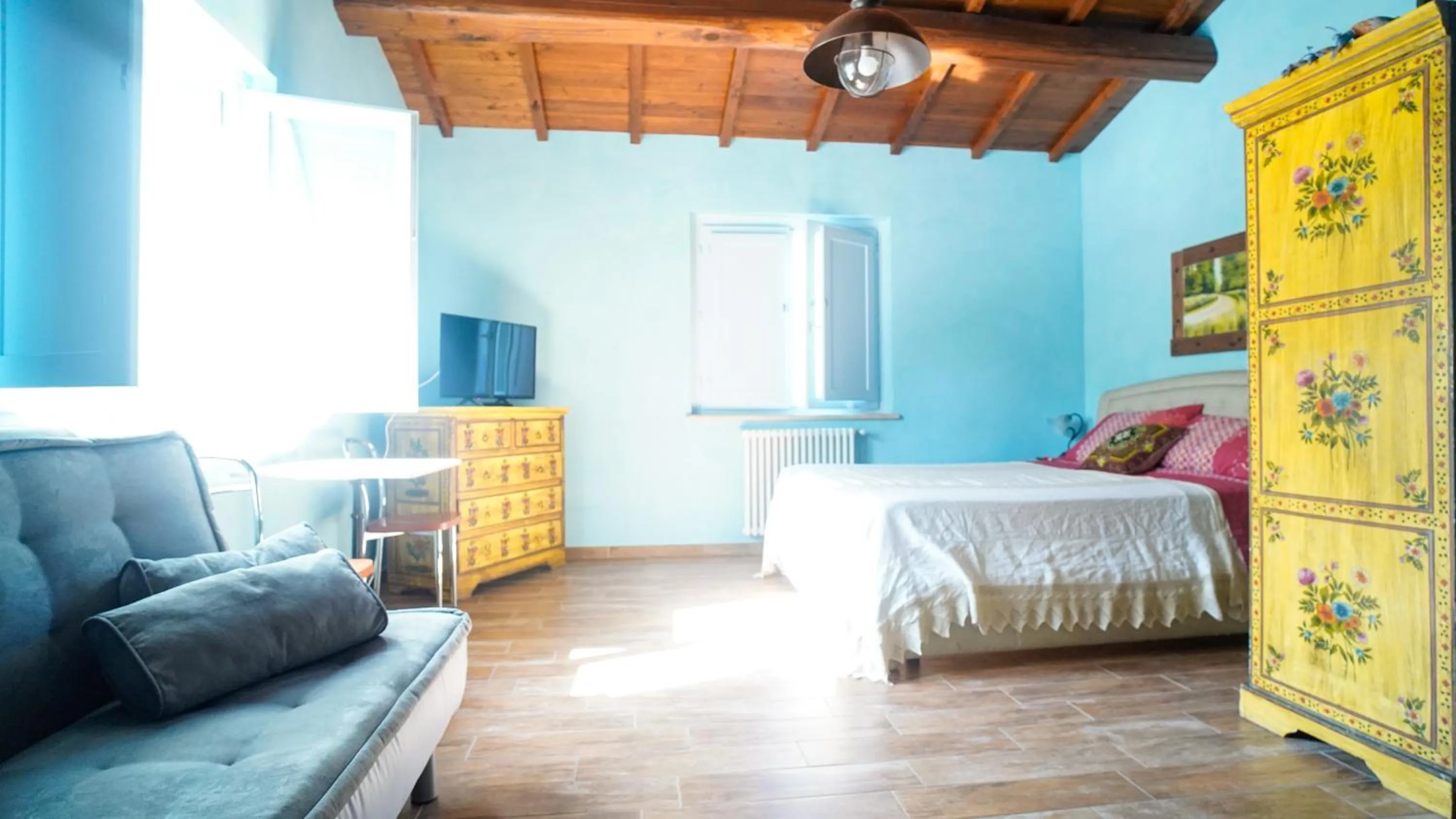 Bed in Rifugio Nel Bosco