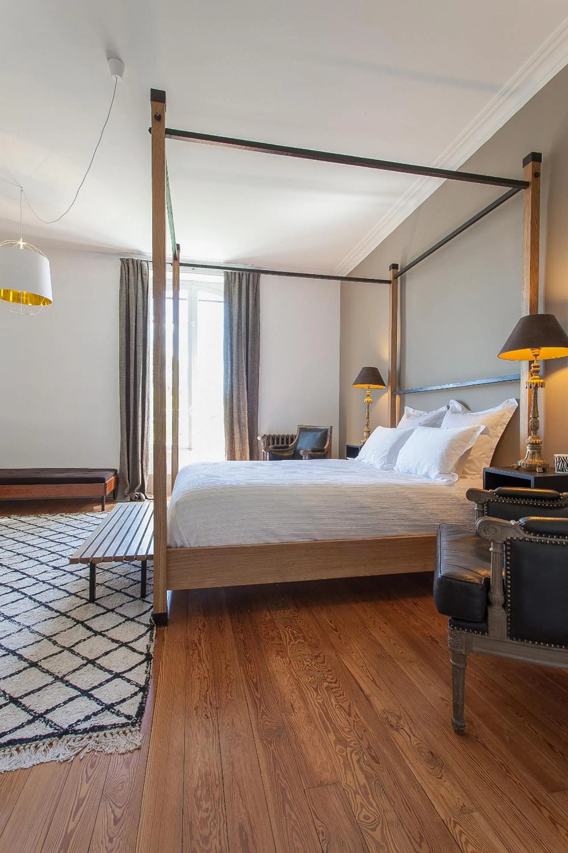 Garden view, Bed in Maison TANDEM