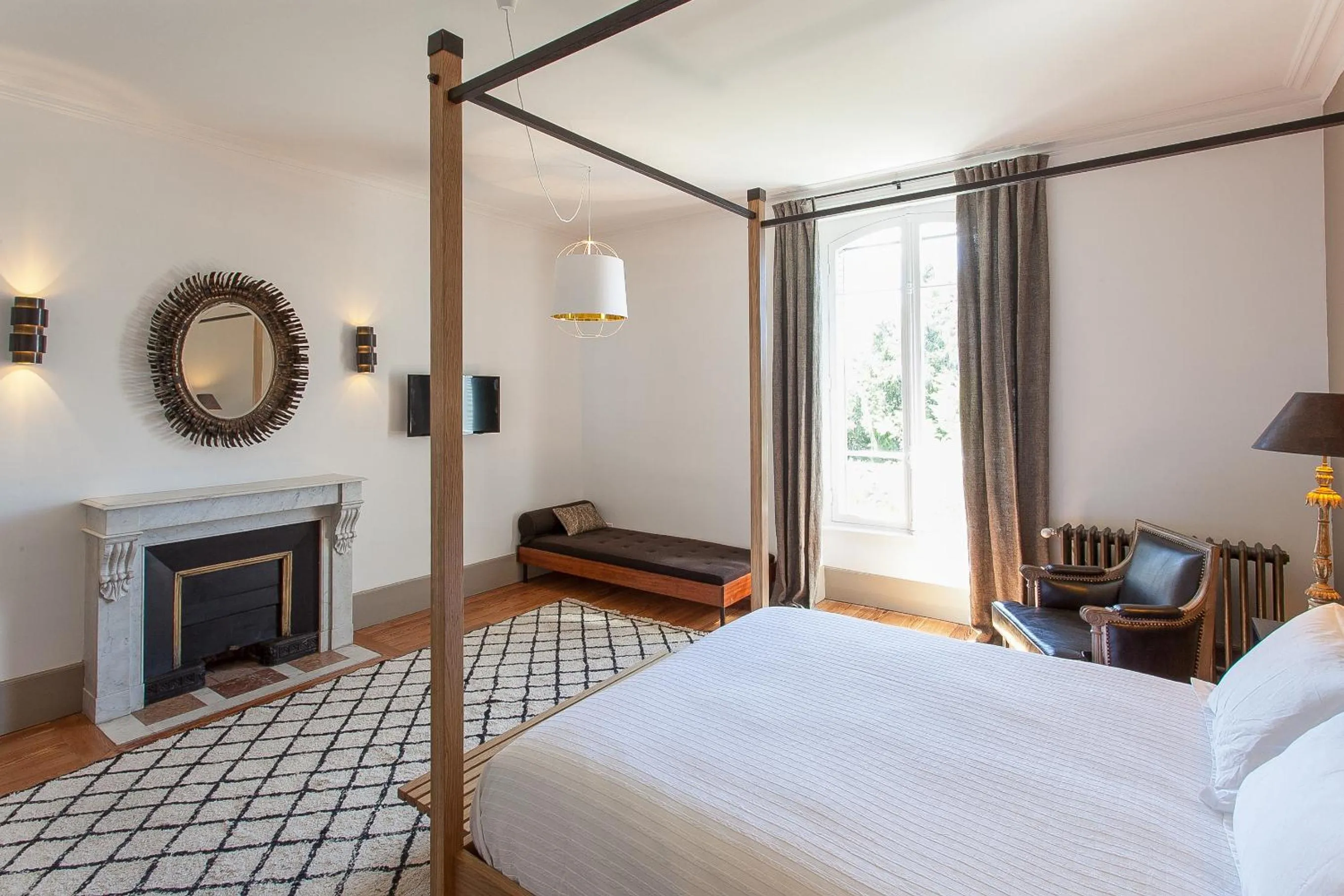 Garden view, Bed in Maison TANDEM