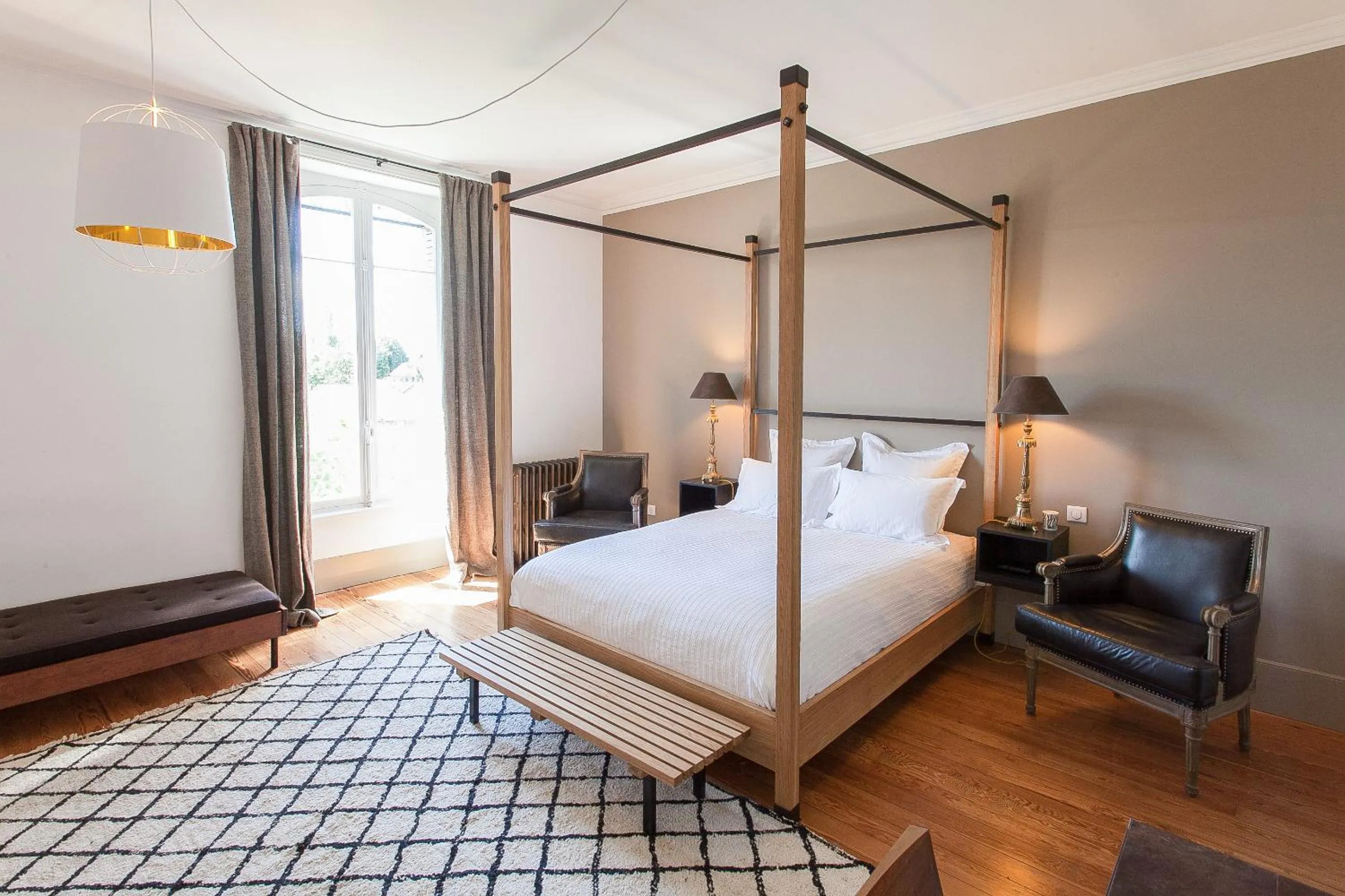 Garden view, Bed in Maison TANDEM