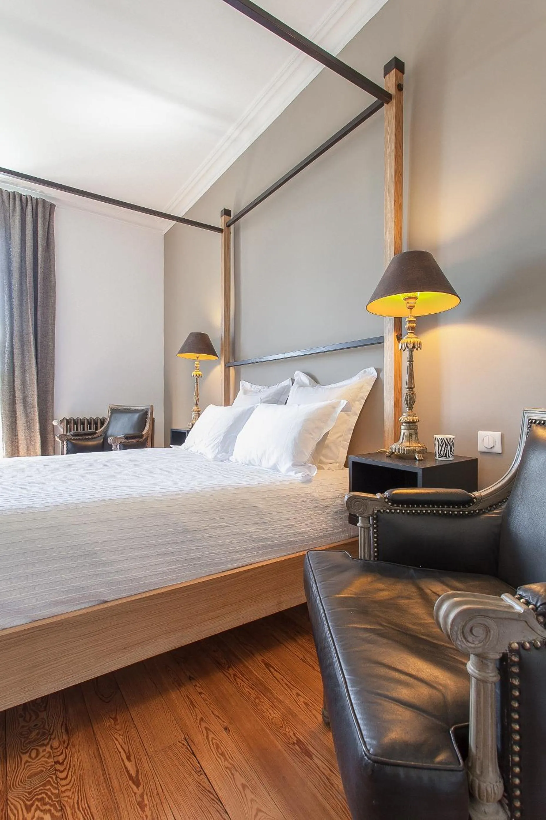 Decorative detail, Bed in Maison TANDEM