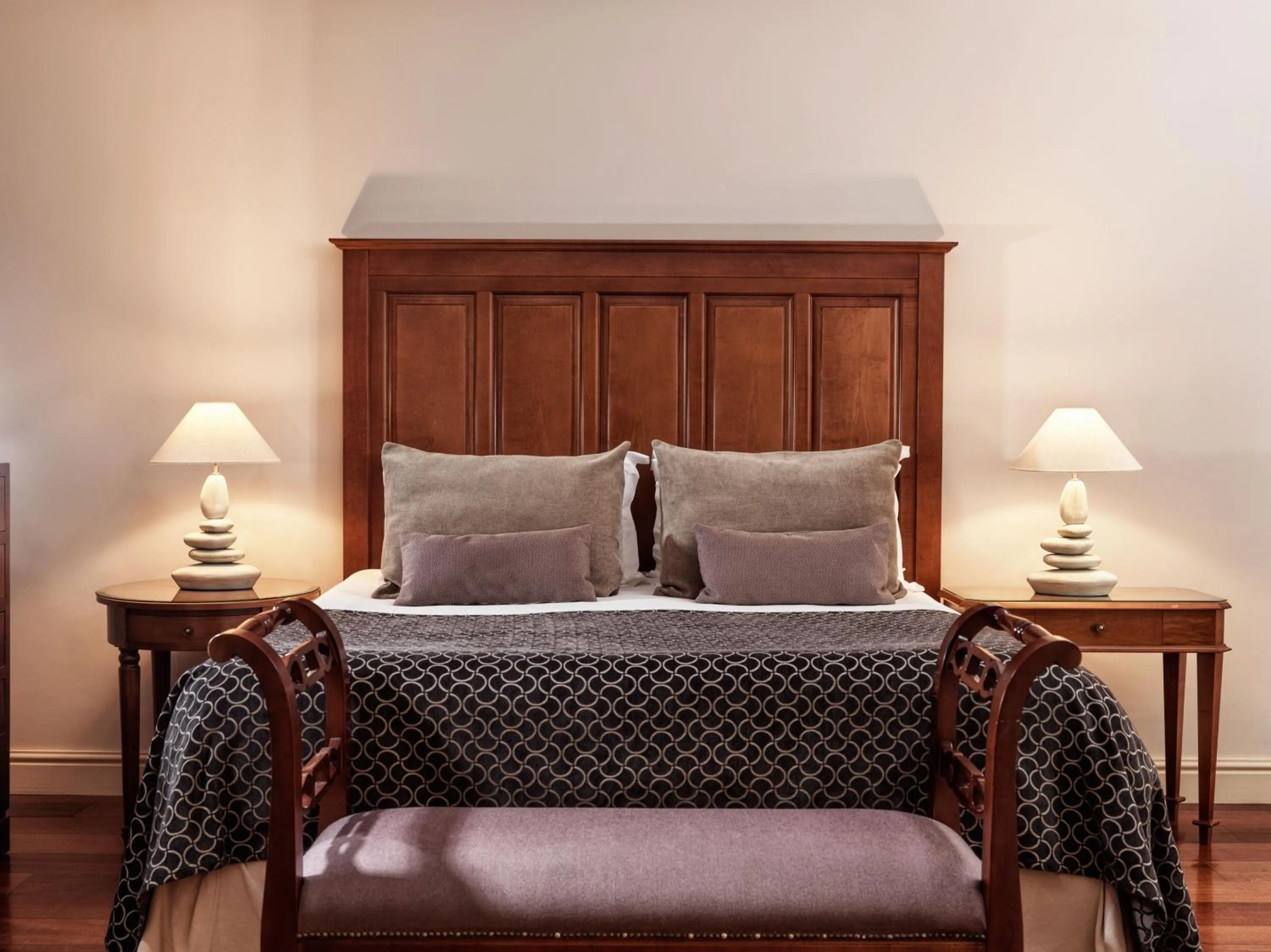 Bed in Aphrodite Hills Hotel